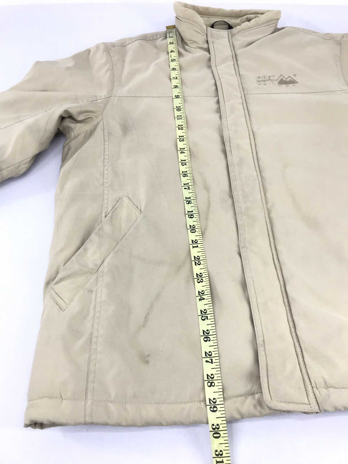 Japanese Brand First Down Zipper Jaket Hiking Outdoor Style Size US M / EU 48-50 / 2 - 17 Thumbnail