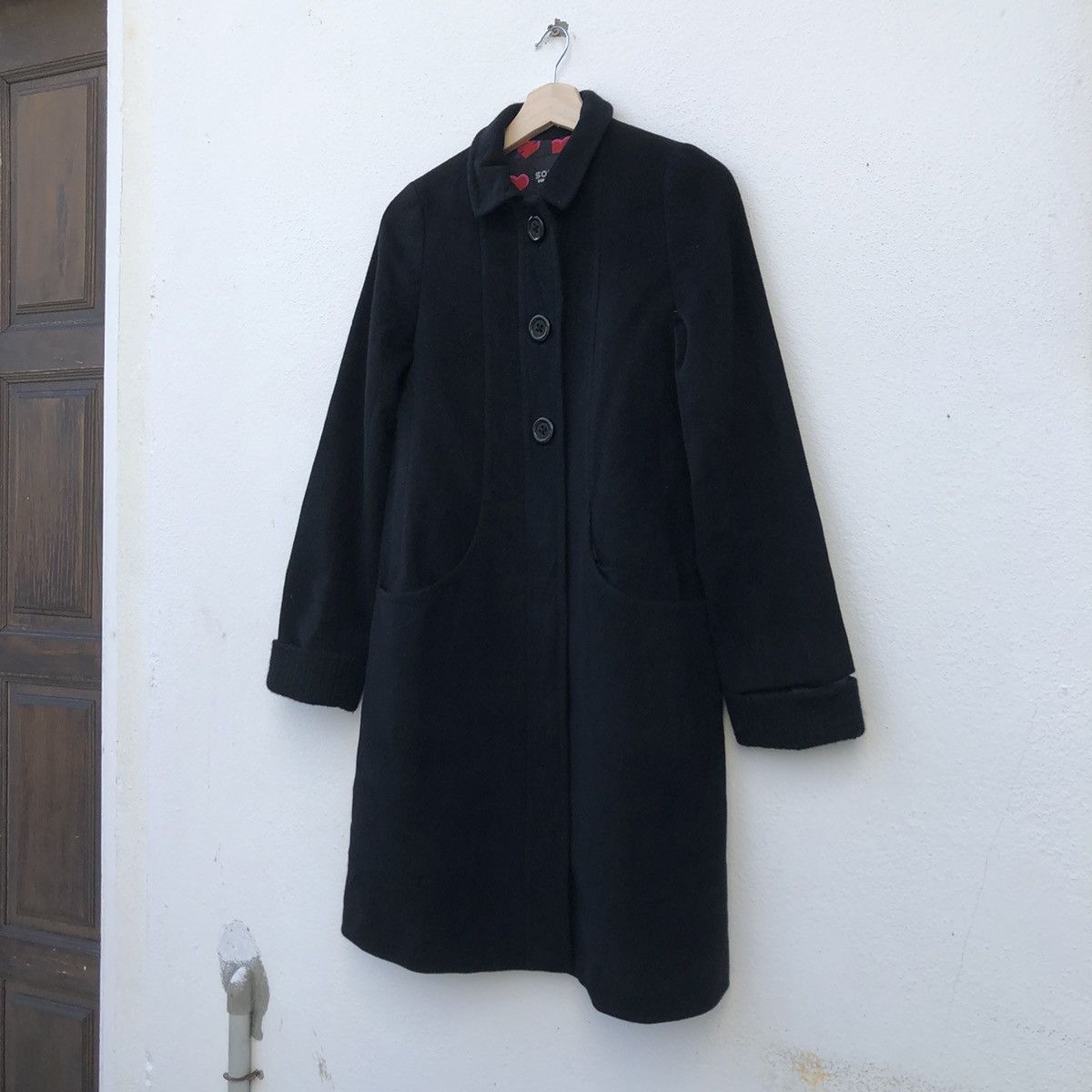 Japanese Brand LONG JACKET SONIA RYKIEL INSPIRED BY YOHJI YAMAMOTO Size US M / EU 48-50 / 2 - 2 Thumbnail
