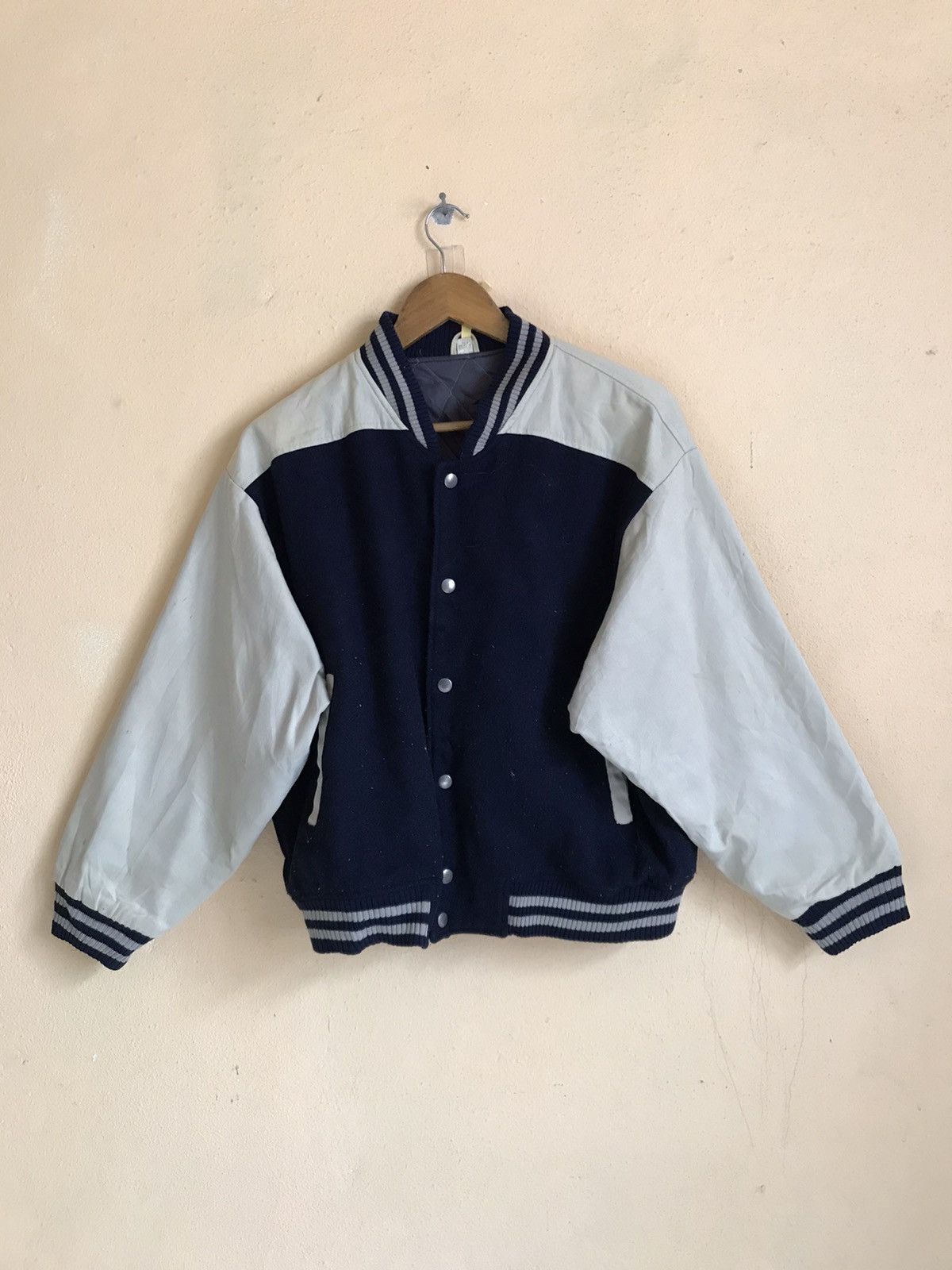 Vintage VINTAGE VARSITY JACKET Size US M / EU 48-50 / 2 - 2 Thumbnail