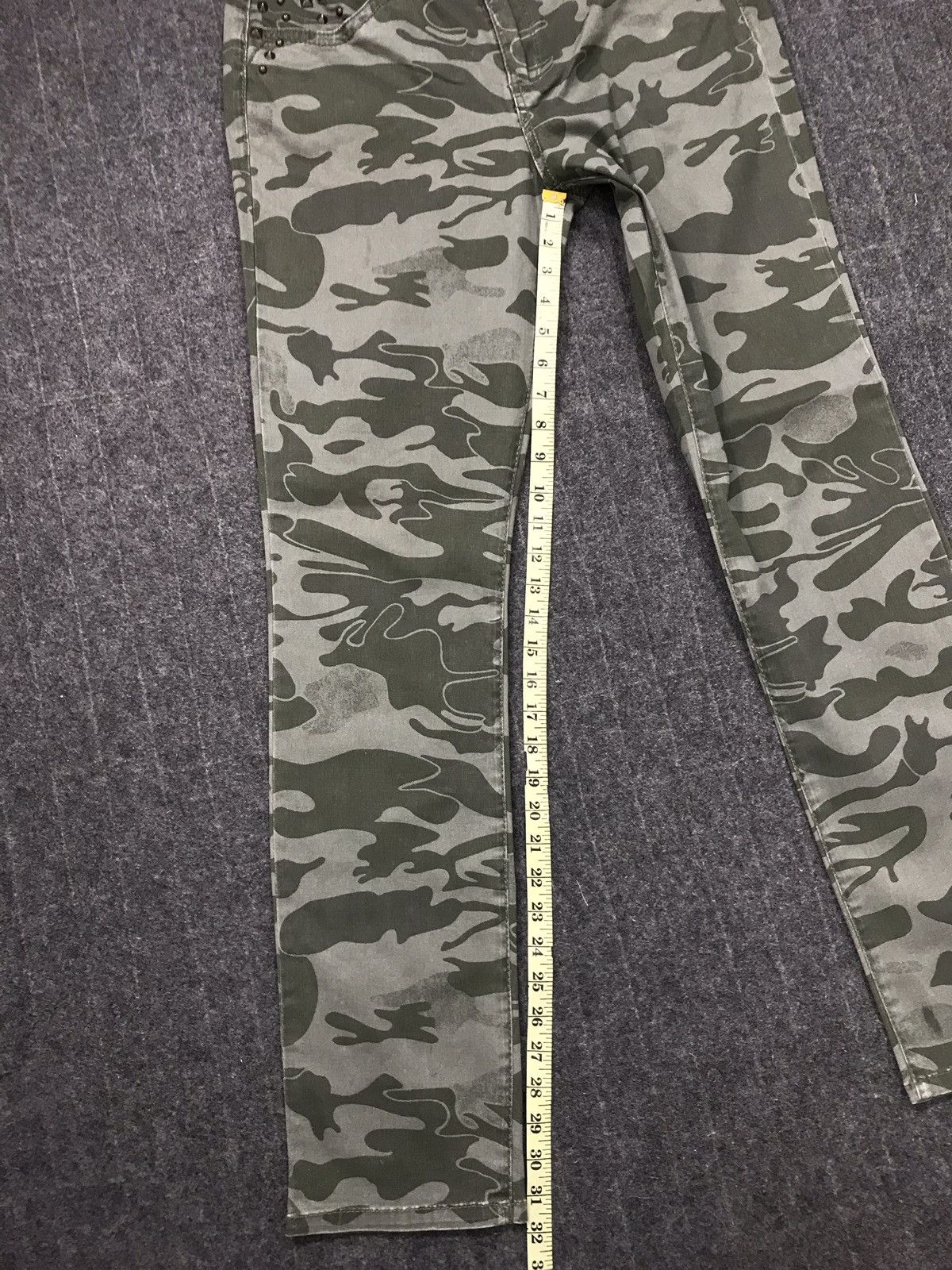 Other Vintage Supplies Army Trousers Camouflage Style Size US 30 / EU 46 - 20 Thumbnail