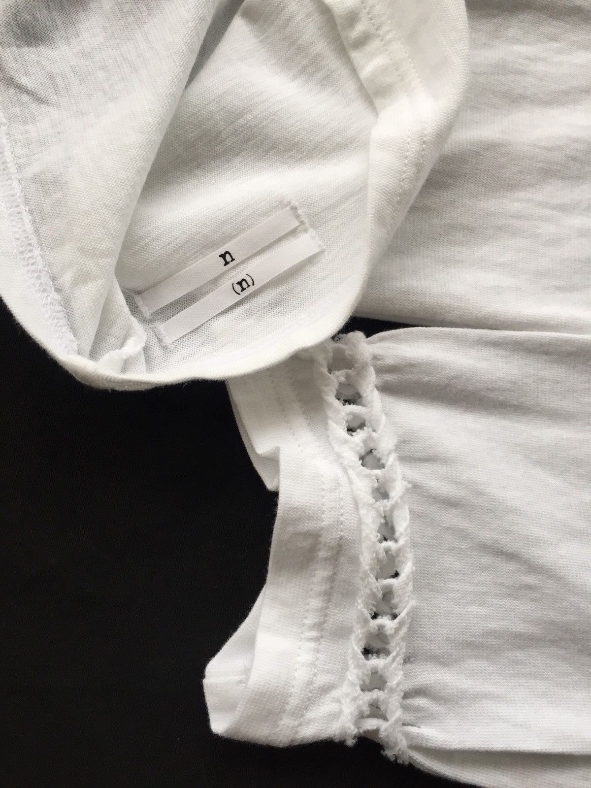 Number (N)ine Number (N)ine Knitting Half Sleeve Runway Shirt Size US M / EU 48-50 / 2 - 7 Thumbnail