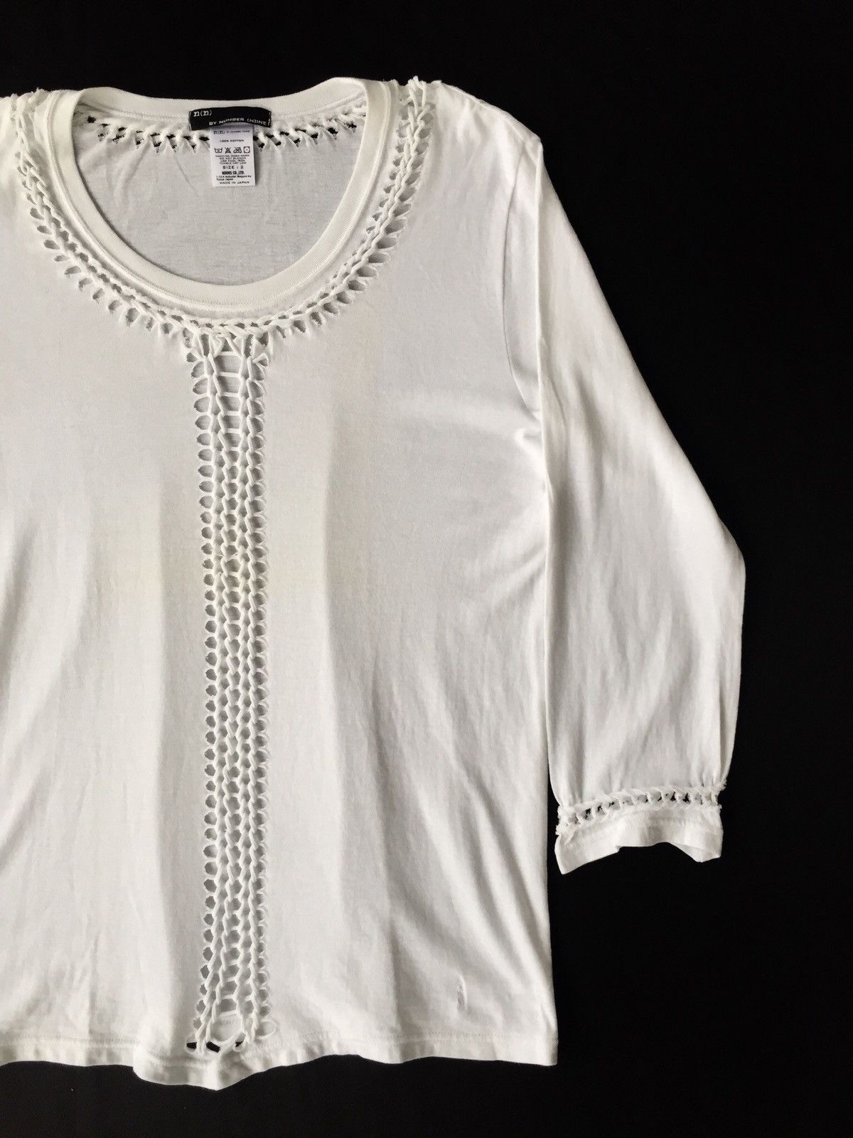 Number (N)ine Number (N)ine Knitting Half Sleeve Runway Shirt Size US M / EU 48-50 / 2 - 2 Thumbnail