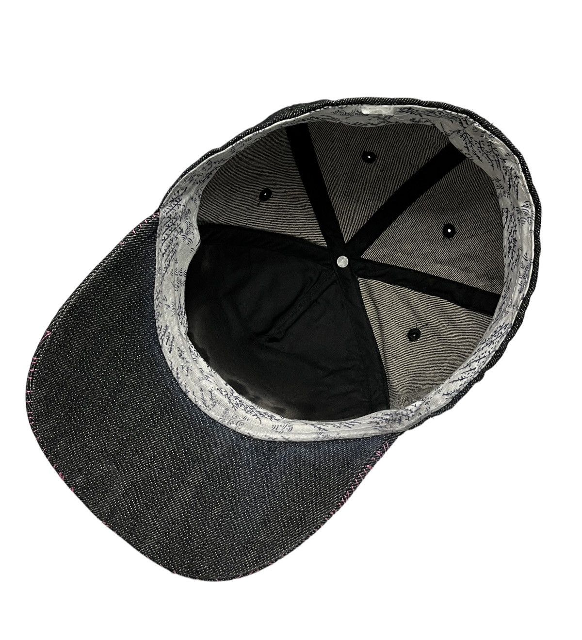 Hot Model Sex 🔥VERY RARE🔥RMC Nude Girl Embroidery Denim Full Cap Size ONE SIZE - 8 Thumbnail