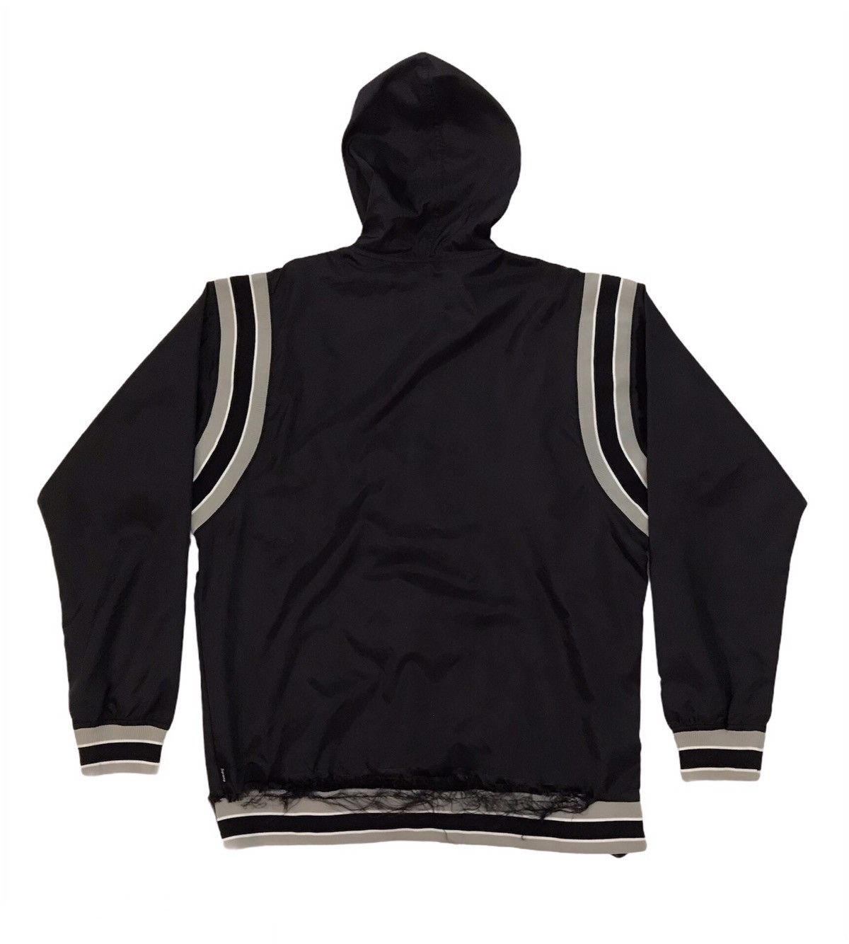 Supreme Distress Supreme Nylon Half Zip Sweater Hooded Size US M / EU 48-50 / 2 - 2 Thumbnail