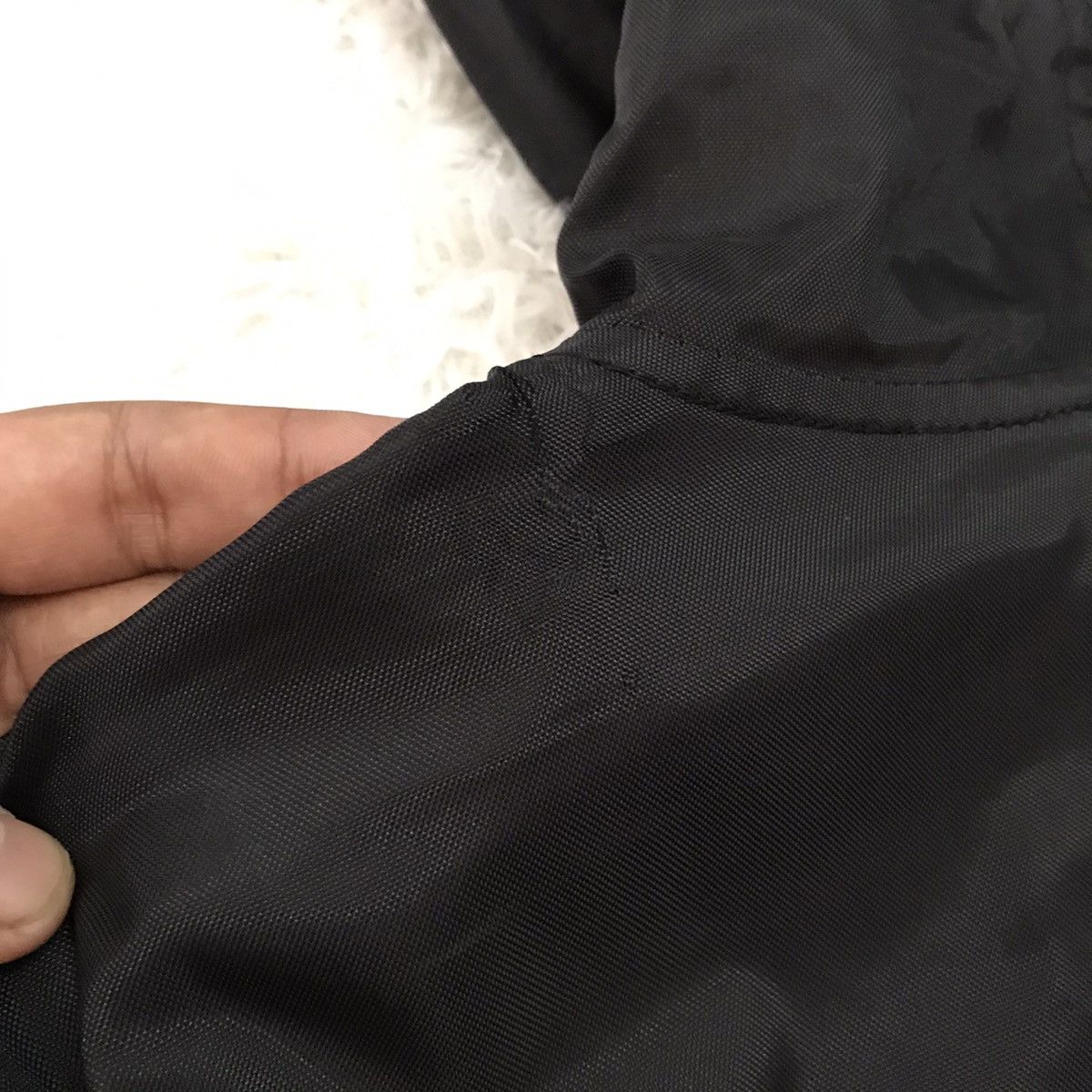 Supreme Distress Supreme Nylon Half Zip Sweater Hooded Size US M / EU 48-50 / 2 - 16 Thumbnail