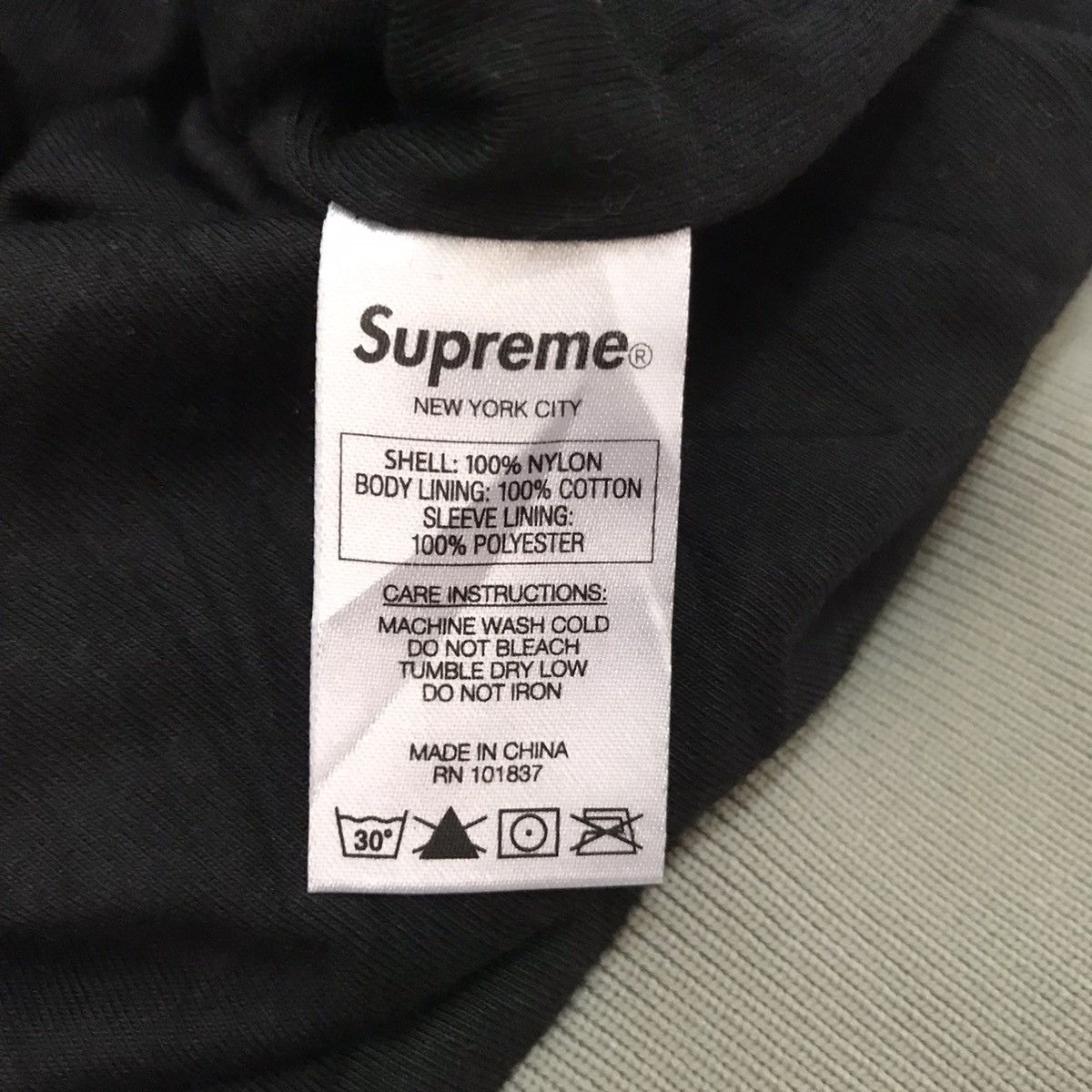 Supreme Distress Supreme Nylon Half Zip Sweater Hooded Size US M / EU 48-50 / 2 - 20 Thumbnail