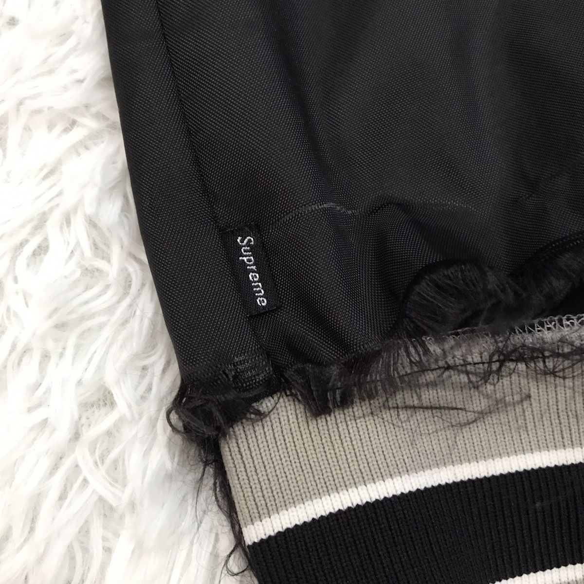 Supreme Distress Supreme Nylon Half Zip Sweater Hooded Size US M / EU 48-50 / 2 - 11 Thumbnail
