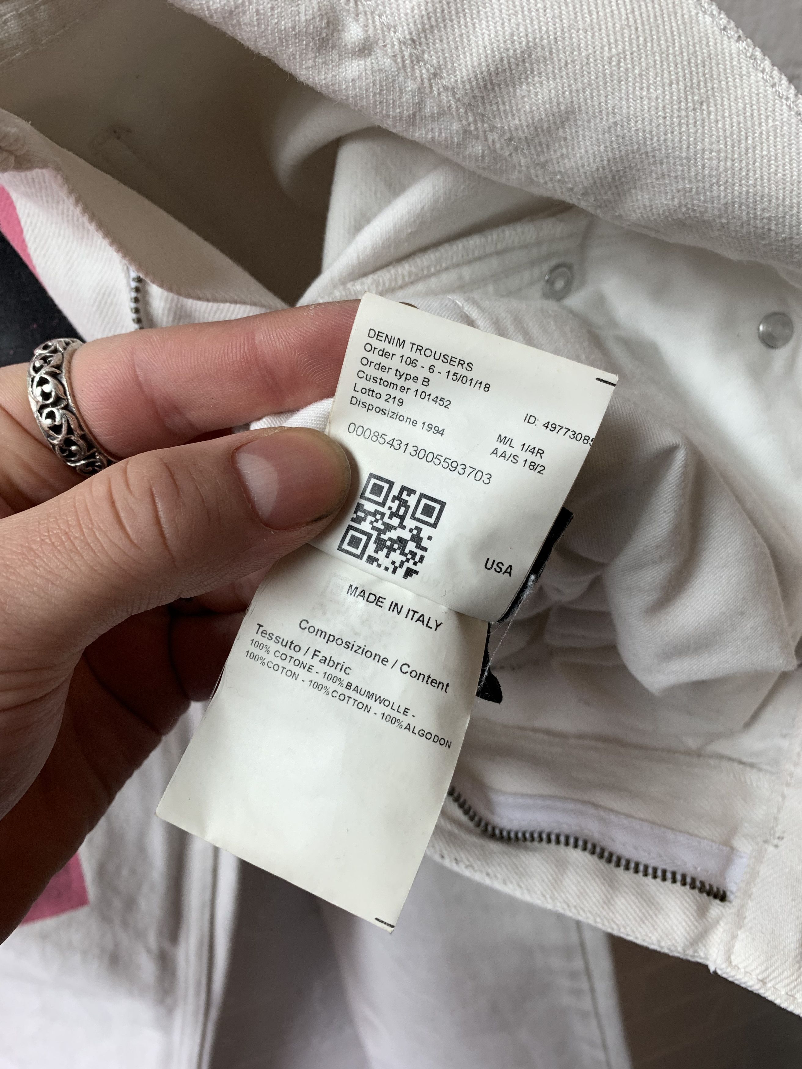 Calvin Klein 205W39NYC × Raf Simons Calvin Klein Raf Simons Andy Warhol Limited Jeans Sz 30 Size US 30 / EU 46 - 8 Thumbnail