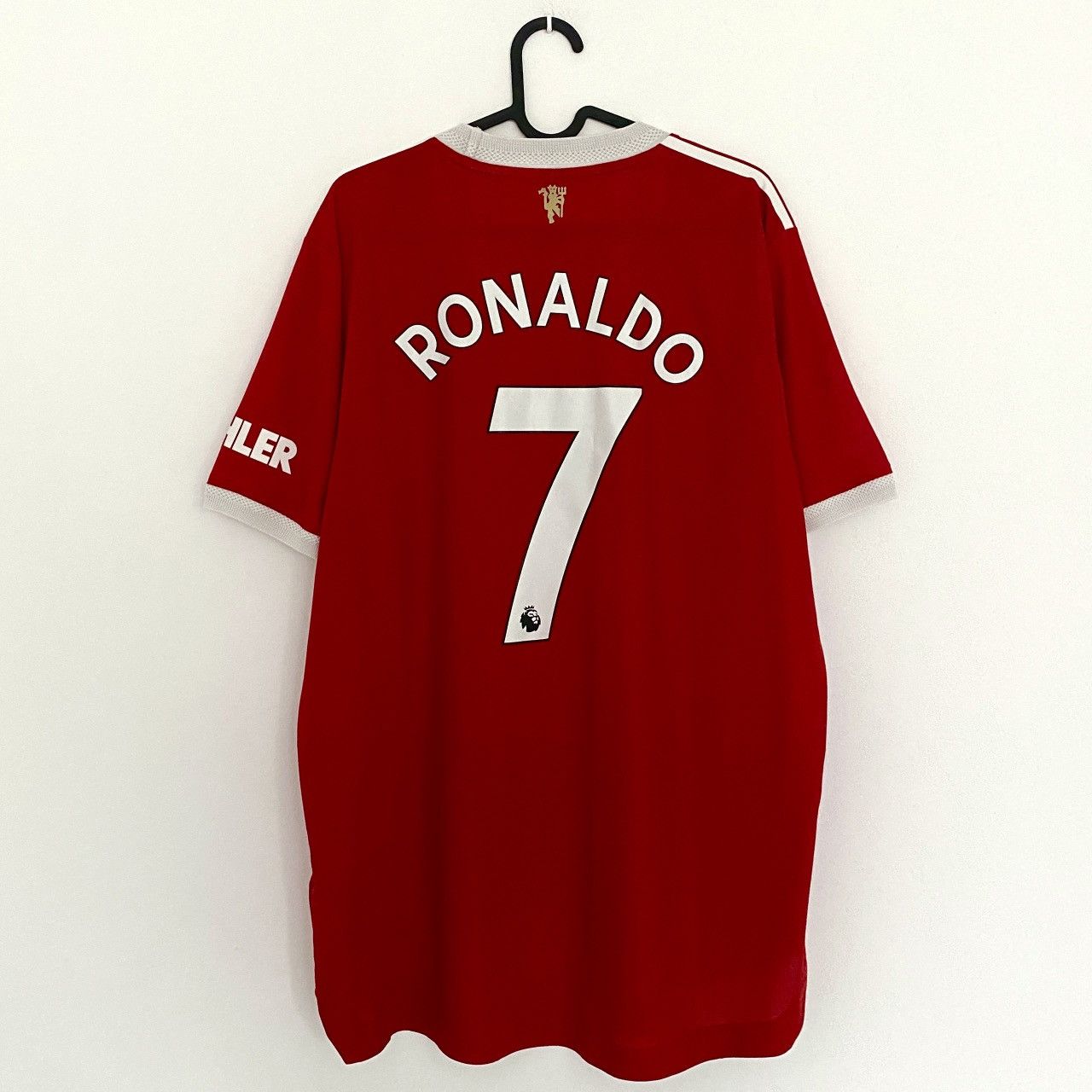 Adidas 2022 PLAYER ISSUE Manchester United Ronaldo Adidas Jersey Size US XL / EU 56 / 4 - 8 Thumbnail
