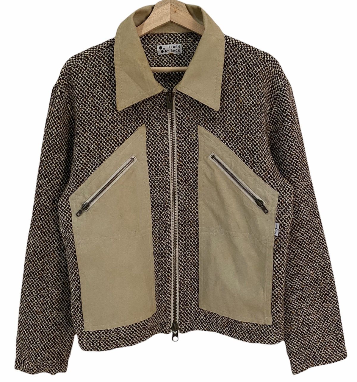 Issey Miyake VINTAGE FLASH BACK PATCH POCKET WOOL JACKET Size US S / EU 44-46 / 1 - 1 Thumbnail