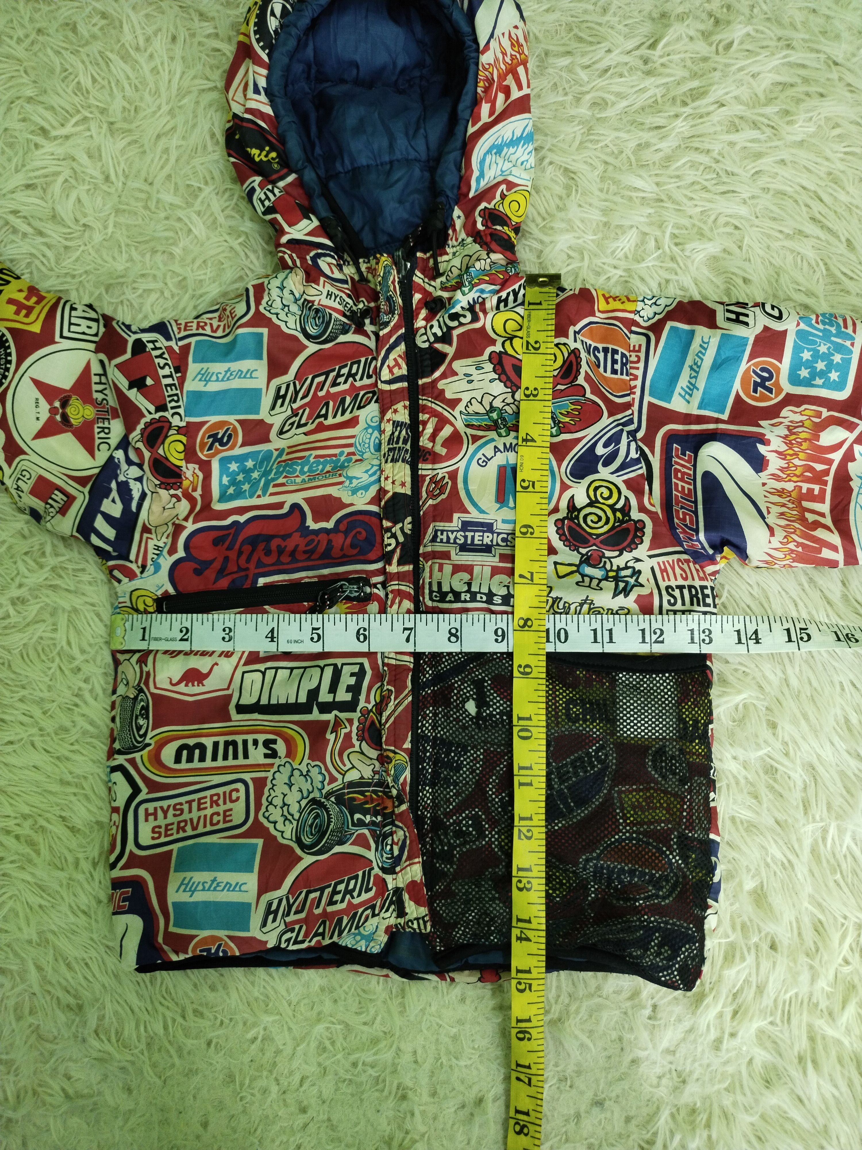 Hysteric Glamour VINTAGE OVERPRINT HG ZIPPER HOODIE KID 2-5 YEARS Size US XS / EU 42 / 0 - 13 Thumbnail