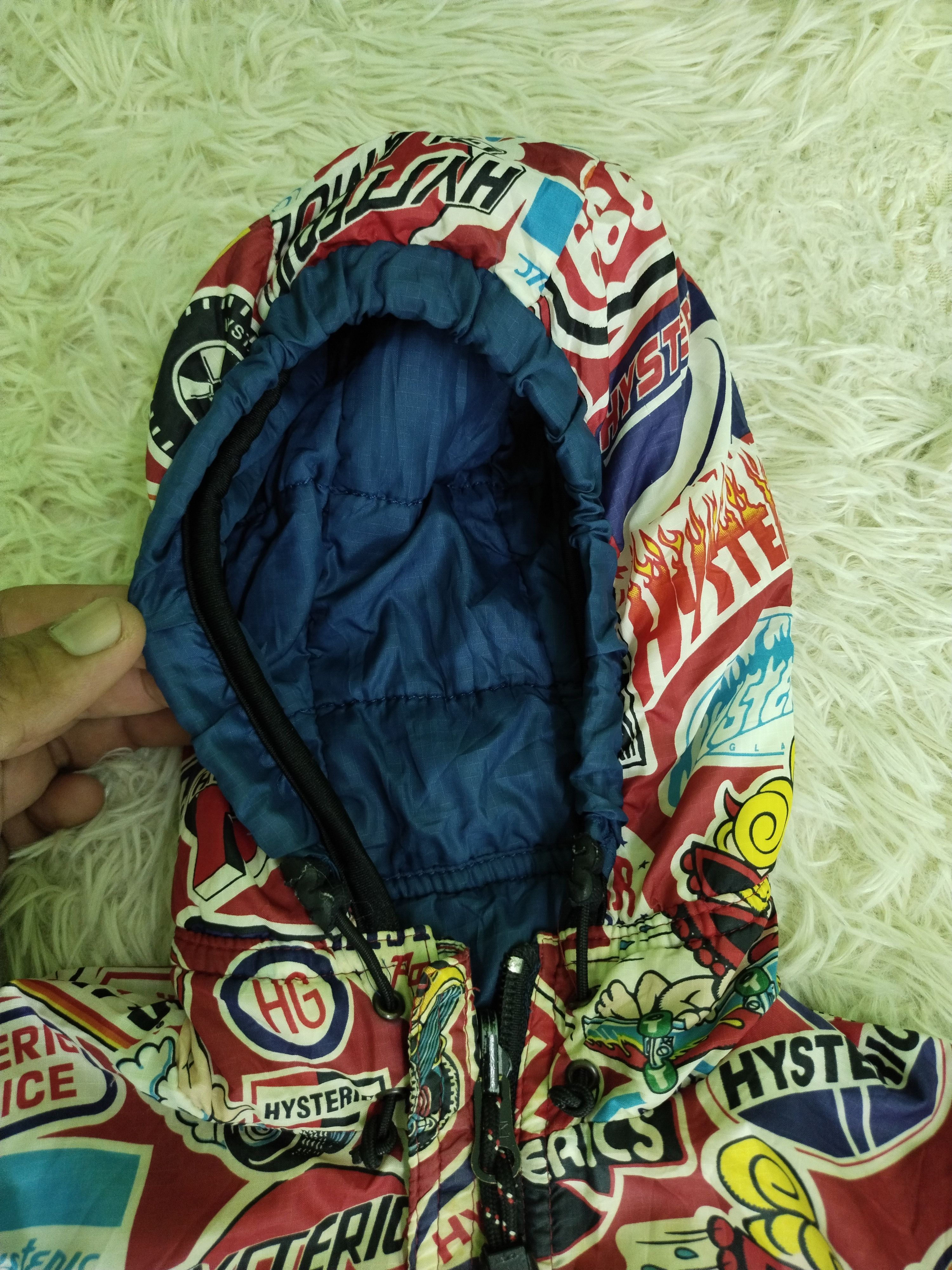 Hysteric Glamour VINTAGE OVERPRINT HG ZIPPER HOODIE KID 2-5 YEARS Size US XS / EU 42 / 0 - 8 Thumbnail