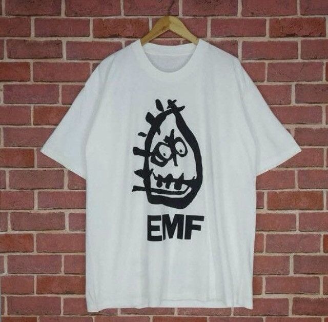 Band Tees Vintage 90s EMF Alternative Rock Band Concert Tour T-shirt Size US XL / EU 56 / 4 - 1 Thumbnail
