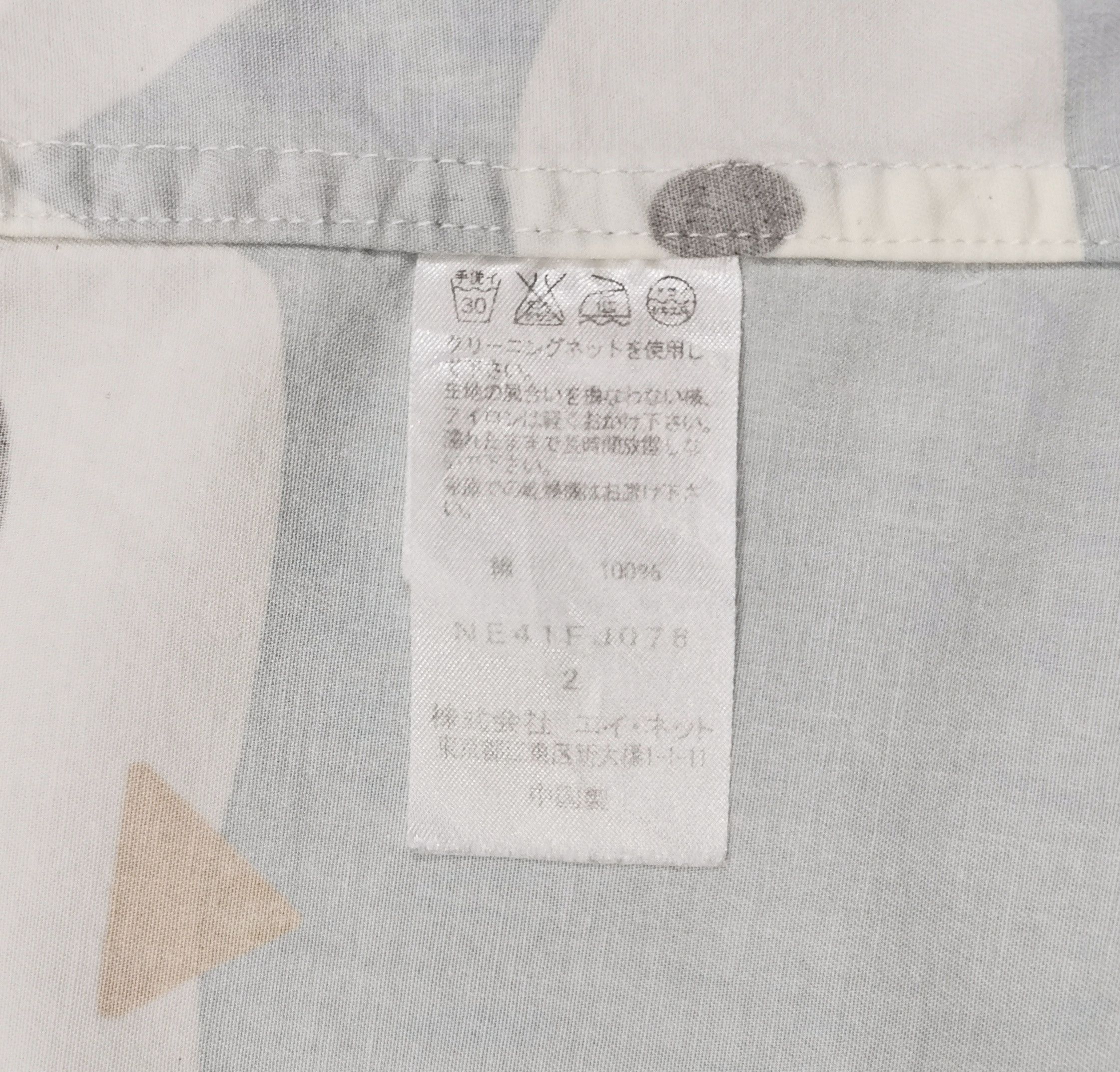 Issey Miyake Ne-Net Issey Miyake Button Up Shirts Size L / US 10 / IT 46 - 16 Thumbnail