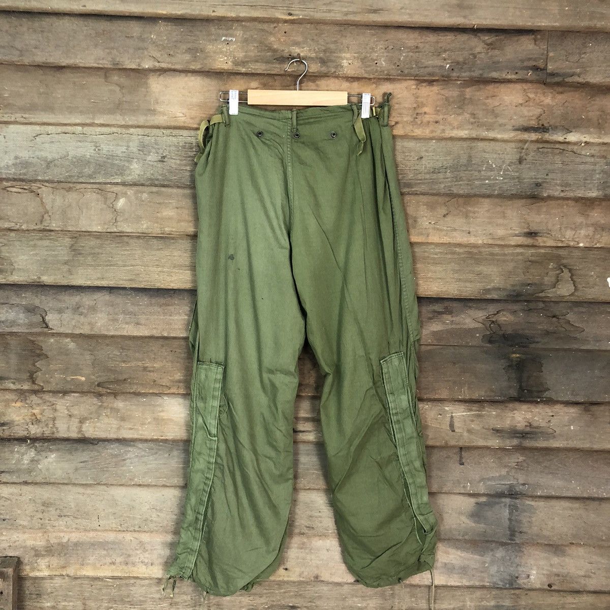Japanese Brand DL Japan bush military Green Multipocket Cargo Pants #c1158 Size US 34 / EU 50 - 8 Thumbnail