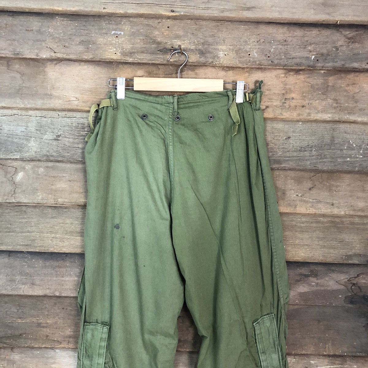 Japanese Brand DL Japan bush military Green Multipocket Cargo Pants #c1158 Size US 34 / EU 50 - 9 Thumbnail