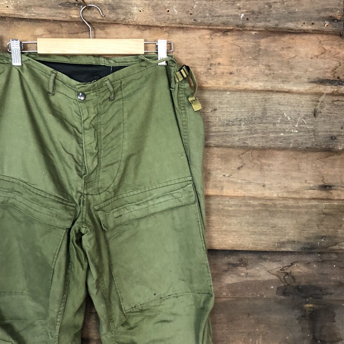 Japanese Brand DL Japan bush military Green Multipocket Cargo Pants #c1158 Size US 34 / EU 50 - 5 Thumbnail