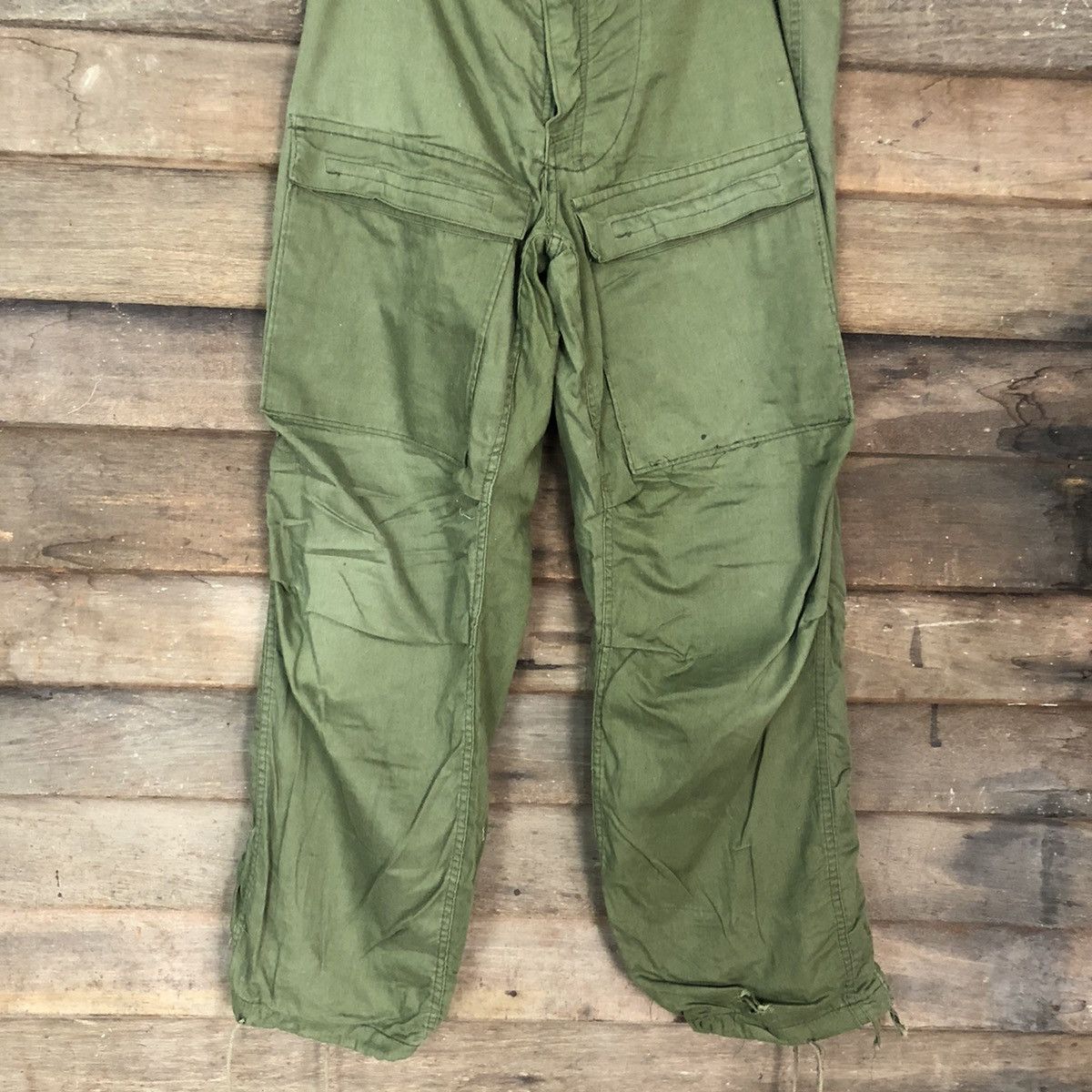 Japanese Brand DL Japan bush military Green Multipocket Cargo Pants #c1158 Size US 34 / EU 50 - 3 Thumbnail