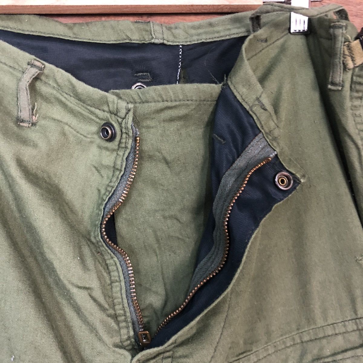 Japanese Brand DL Japan bush military Green Multipocket Cargo Pants #c1158 Size US 34 / EU 50 - 7 Thumbnail