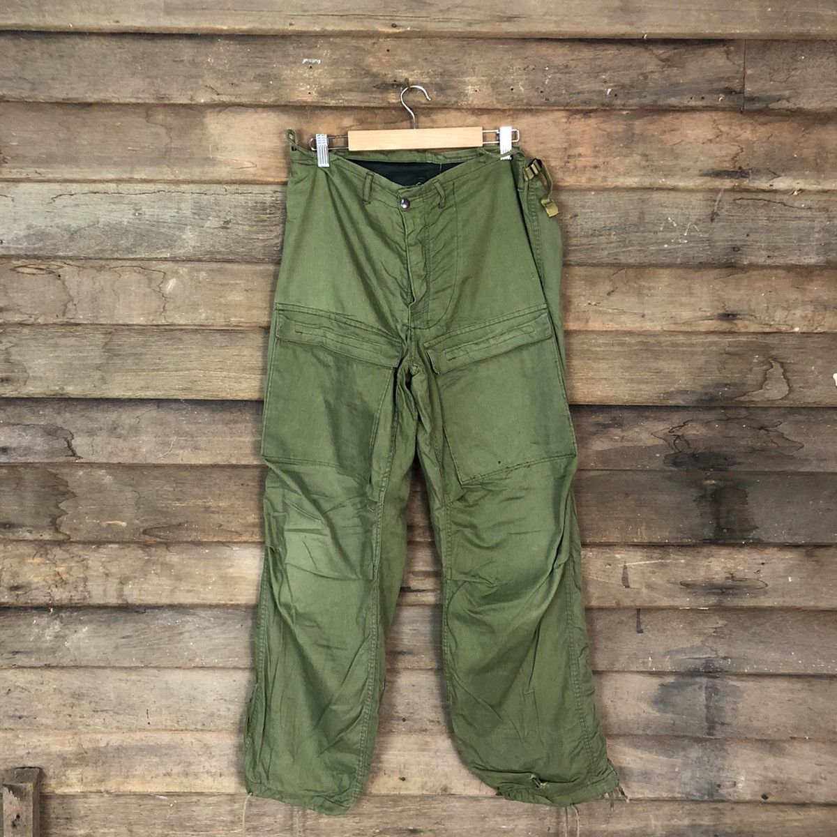 image of Japan Bush Military Green Multipocket Cargo Pants C1158Dl, Men's (Size 34)