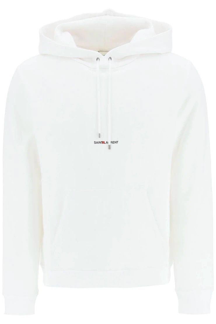 Saint laurent hoodie white sales