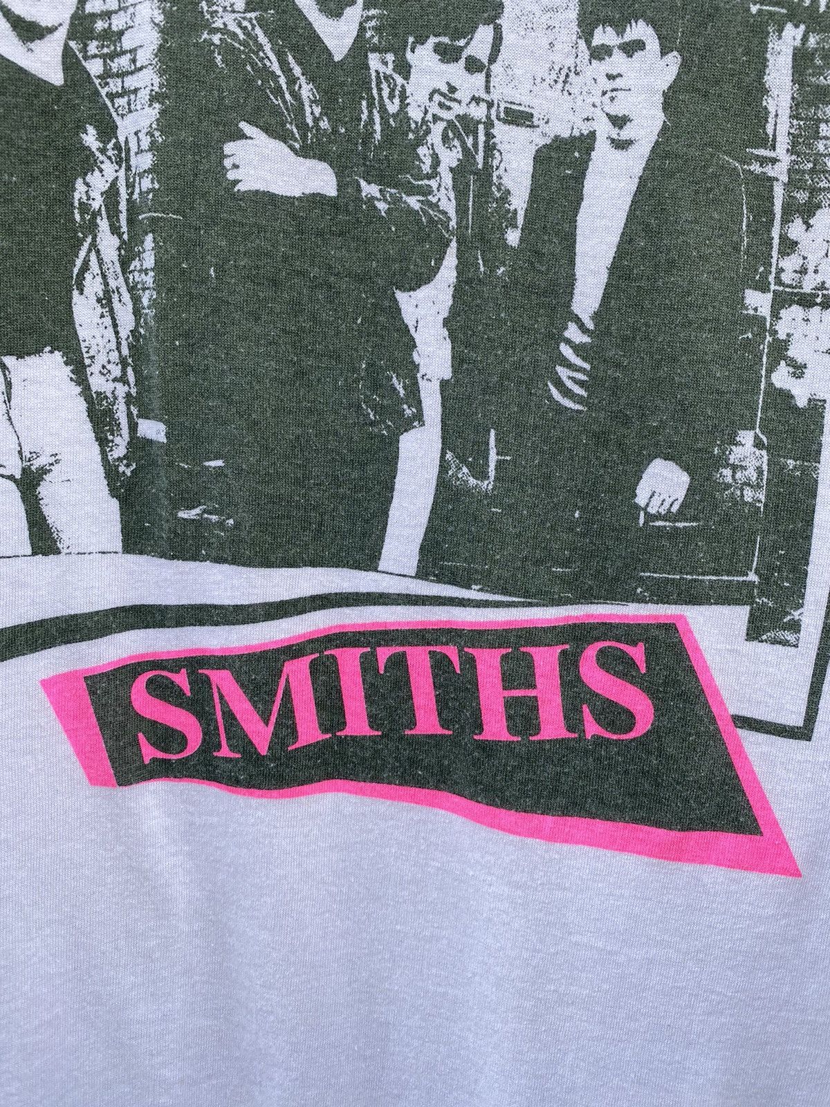 Band Tees × The Smiths × Vintage Vtg RARE 80s The Smiths Queen Is Dead Promo Tour JohnnyMarr Size US S / EU 44-46 / 1 - 3 Thumbnail