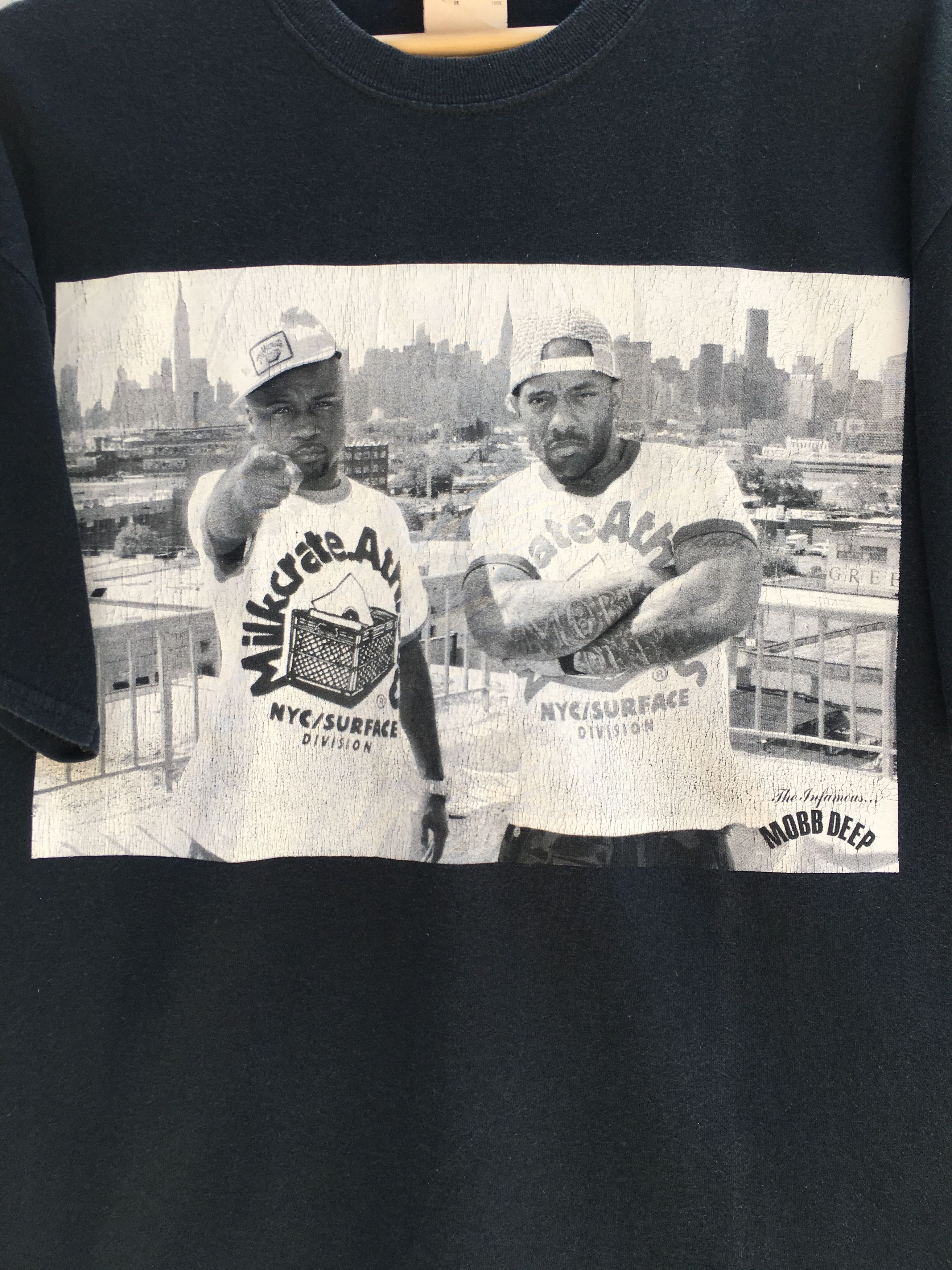 Rap Tees Vintage Rapper The Infamous MOBB DEEP x MILKCRATE Size US M / EU 48-50 / 2 - 5 Thumbnail