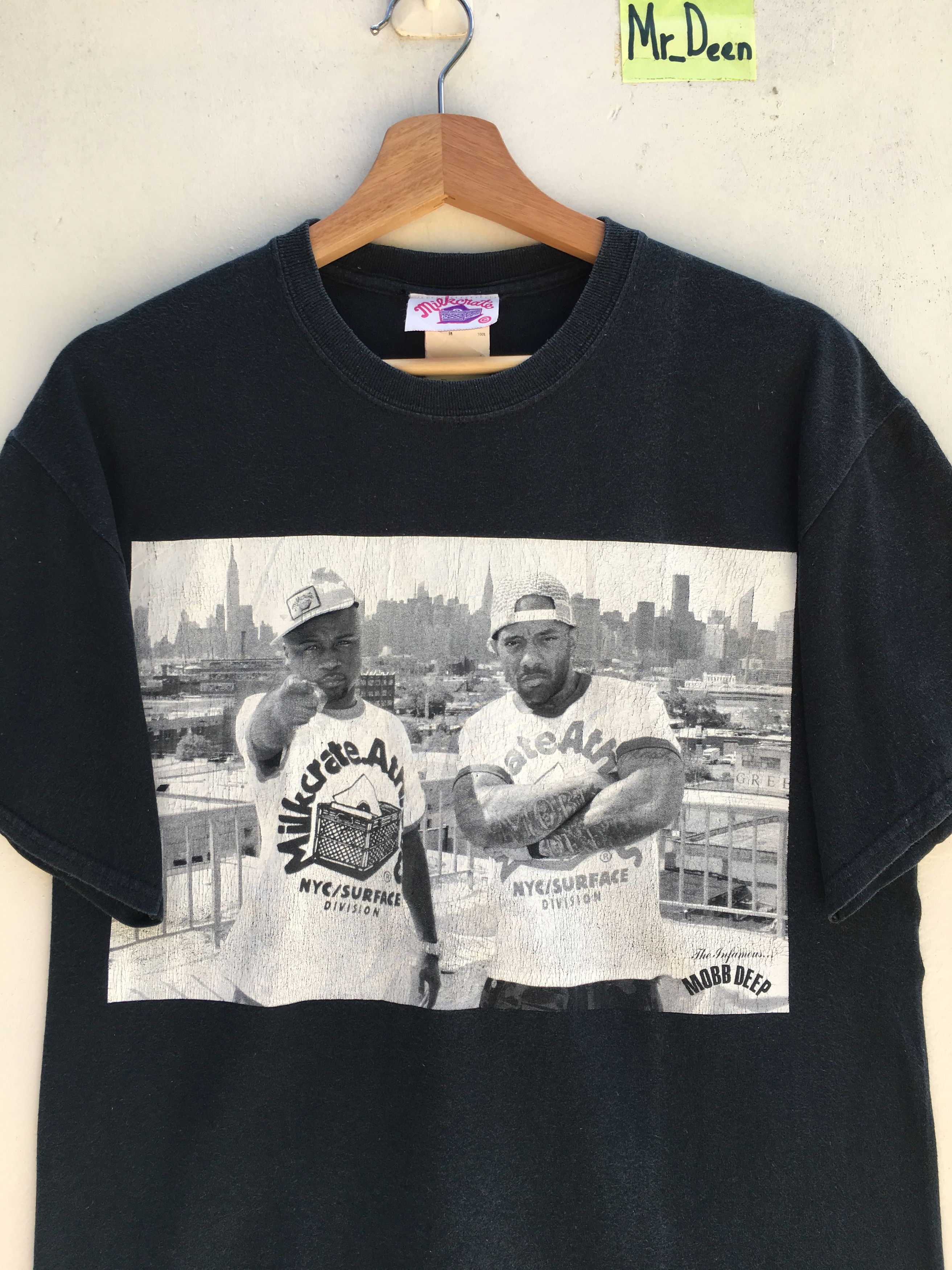 Rap Tees Vintage Rapper The Infamous MOBB DEEP x MILKCRATE Size US M / EU 48-50 / 2 - 4 Thumbnail