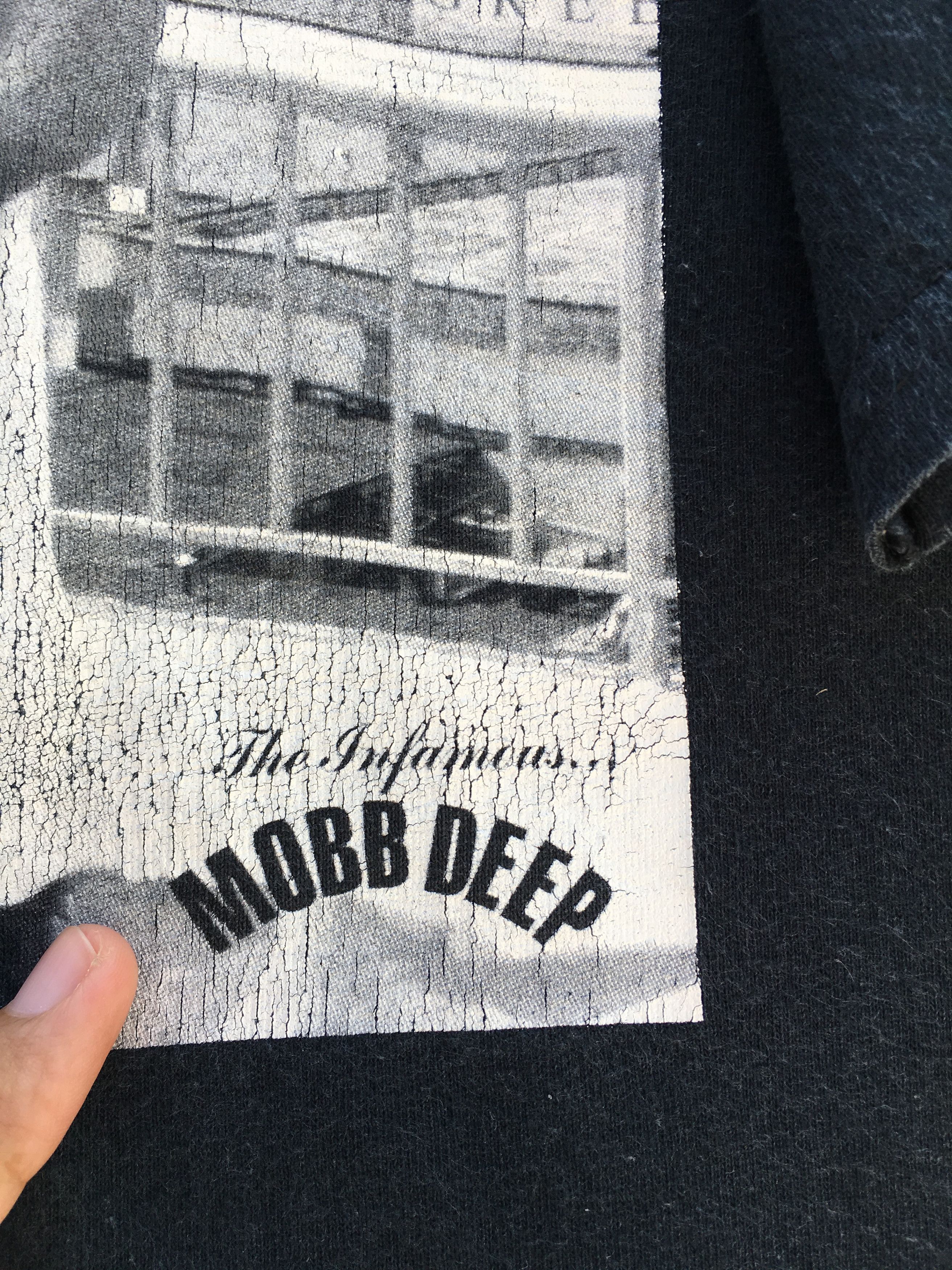 Rap Tees Vintage Rapper The Infamous MOBB DEEP x MILKCRATE Size US M / EU 48-50 / 2 - 6 Thumbnail