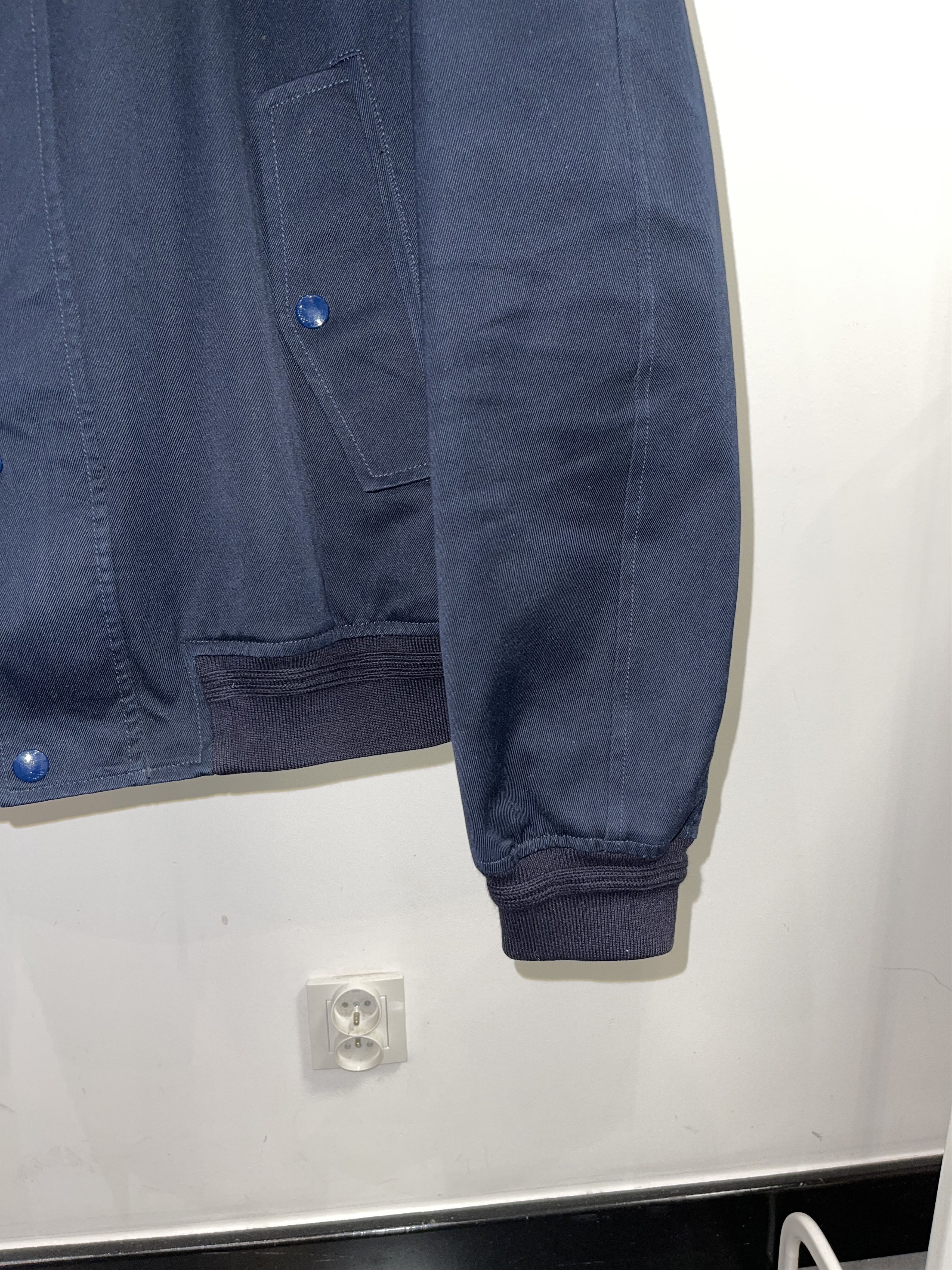 Gucci SS08 Gucci Tactical Pocket Navy Bomber Jacket Size US L / EU 52-54 / 3 - 6 Thumbnail