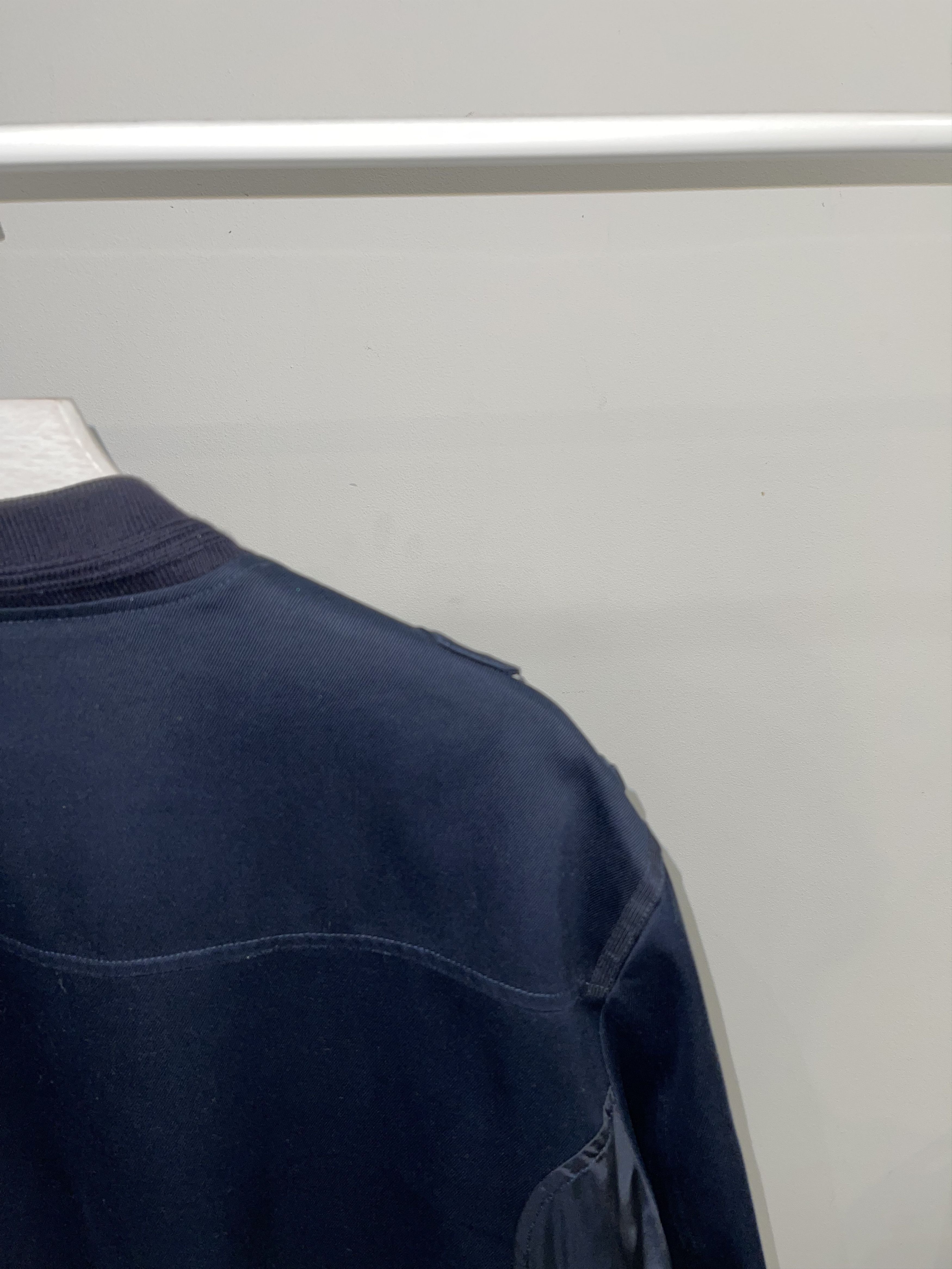 Gucci SS08 Gucci Tactical Pocket Navy Bomber Jacket Size US L / EU 52-54 / 3 - 8 Thumbnail