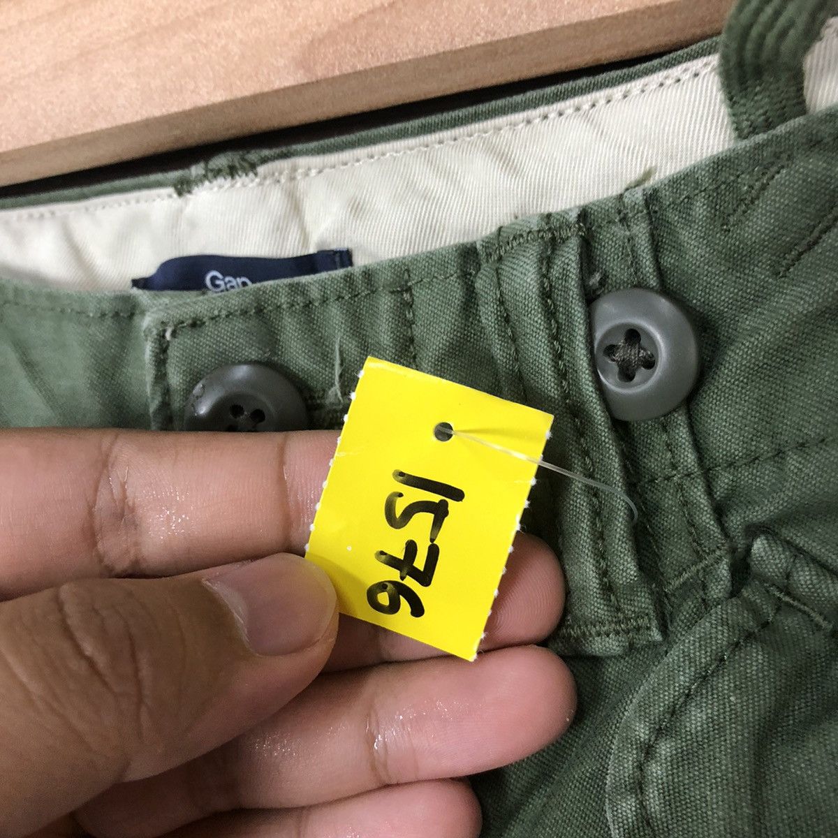 Gap DL Gap Green Cargo utility Multipocket Pants #1576 Size US 28 / EU 44 - 8 Thumbnail