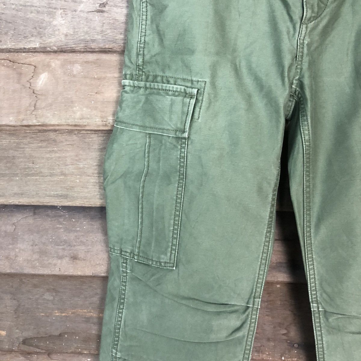Gap DL Gap Green Cargo utility Multipocket Pants #1576 Size US 28 / EU 44 - 6 Thumbnail