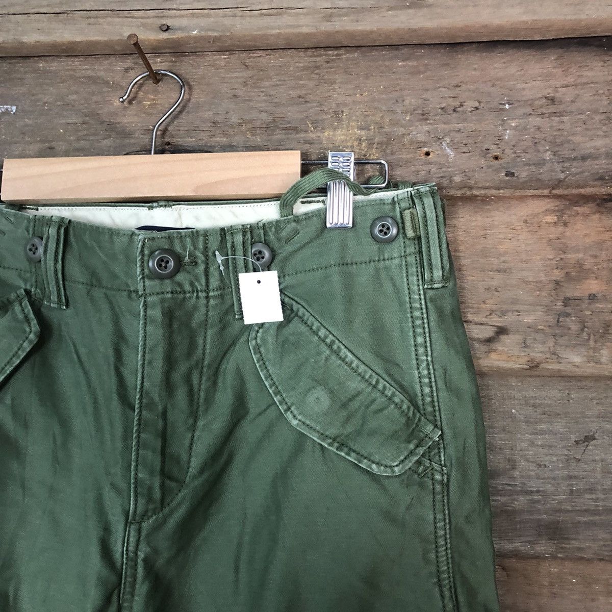 Gap DL Gap Green Cargo utility Multipocket Pants #1576 Size US 28 / EU 44 - 5 Thumbnail