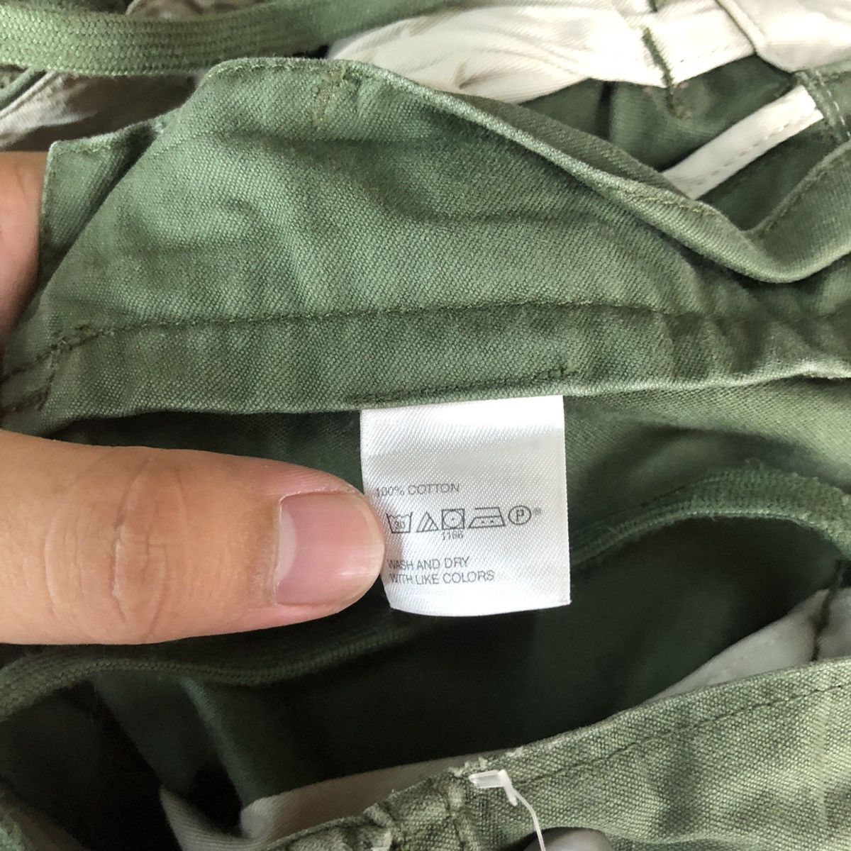 Gap DL Gap Green Cargo utility Multipocket Pants #1576 Size US 28 / EU 44 - 15 Thumbnail