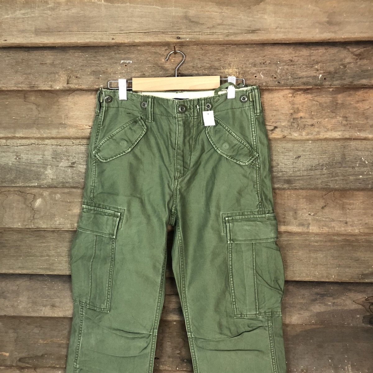 Gap DL Gap Green Cargo utility Multipocket Pants #1576 Size US 28 / EU 44 - 2 Thumbnail