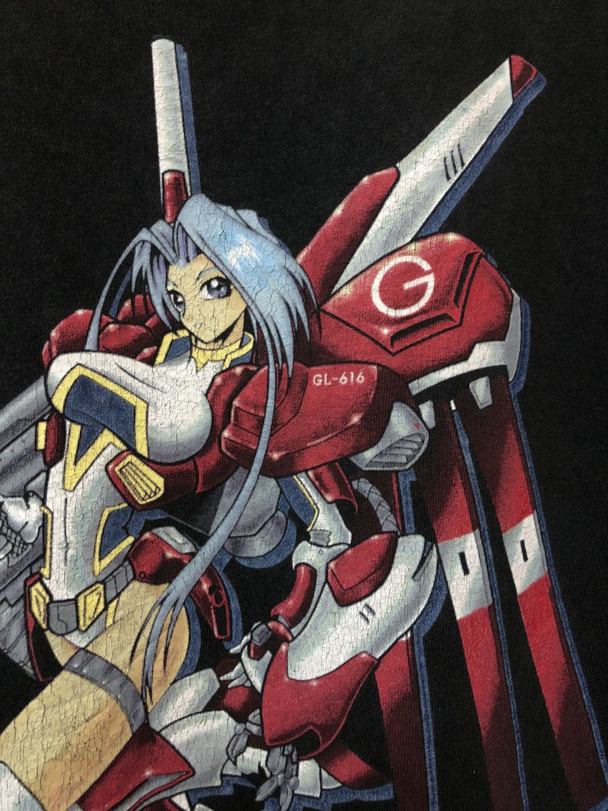 Anime × Hook-Ups × Vintage Vintage Plastik “Gundam” Skate T Shirt Hook Ups Akira Bepop Size US XL / EU 56 / 4 - 3 Thumbnail