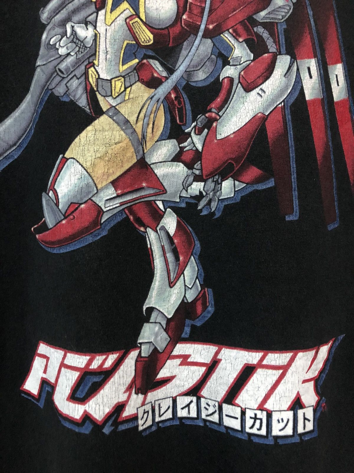 Anime × Hook-Ups × Vintage Vintage Plastik “Gundam” Skate T Shirt Hook Ups Akira Bepop Size US XL / EU 56 / 4 - 4 Thumbnail
