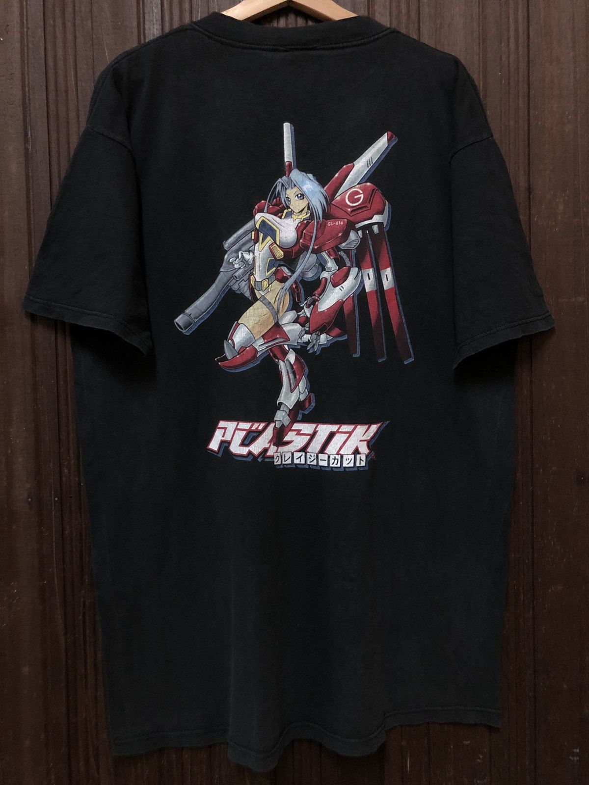 Anime × Hook-Ups × Vintage Vintage Plastik “Gundam” Skate T Shirt Hook Ups Akira Bepop Size US XL / EU 56 / 4 - 1 Thumbnail