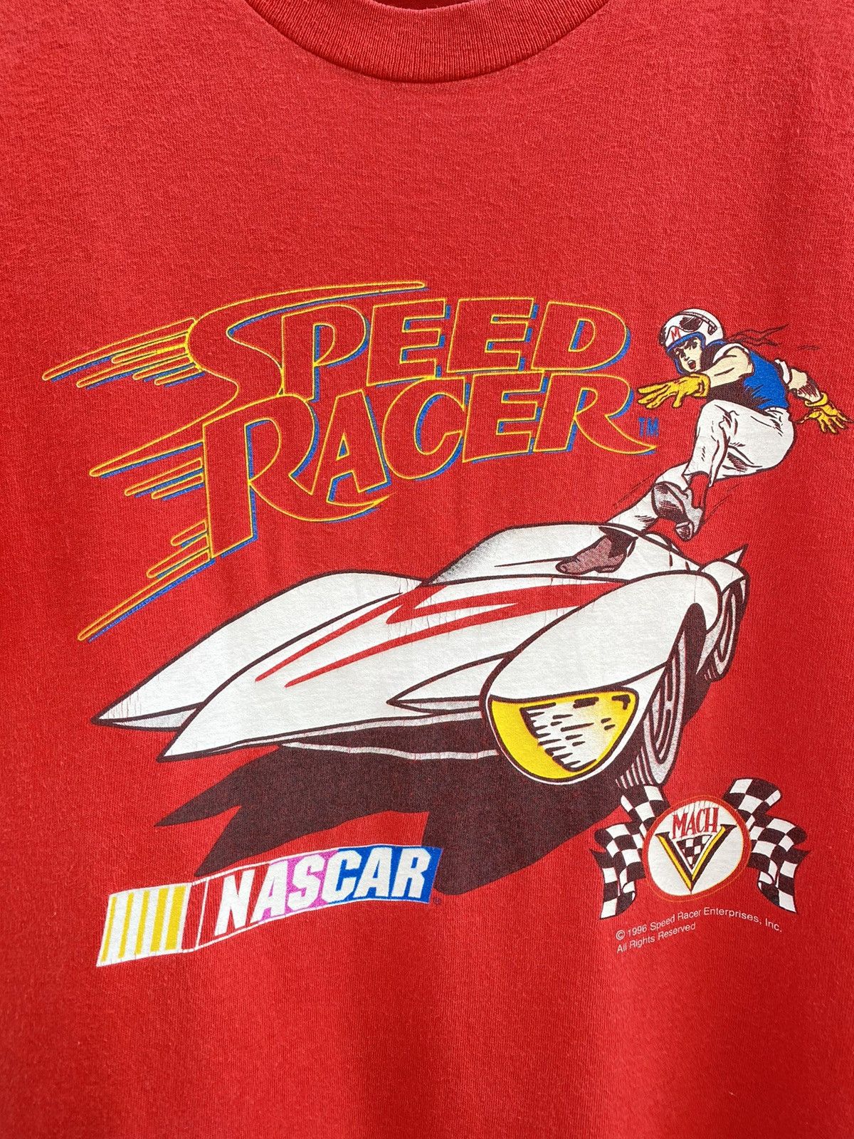 NASCAR × Vintage VINTAGE RARE OG 90S NASCAR SPEED RACER JAPANESE ANIME AKIRA Size US L / EU 52-54 / 3 - 4 Thumbnail