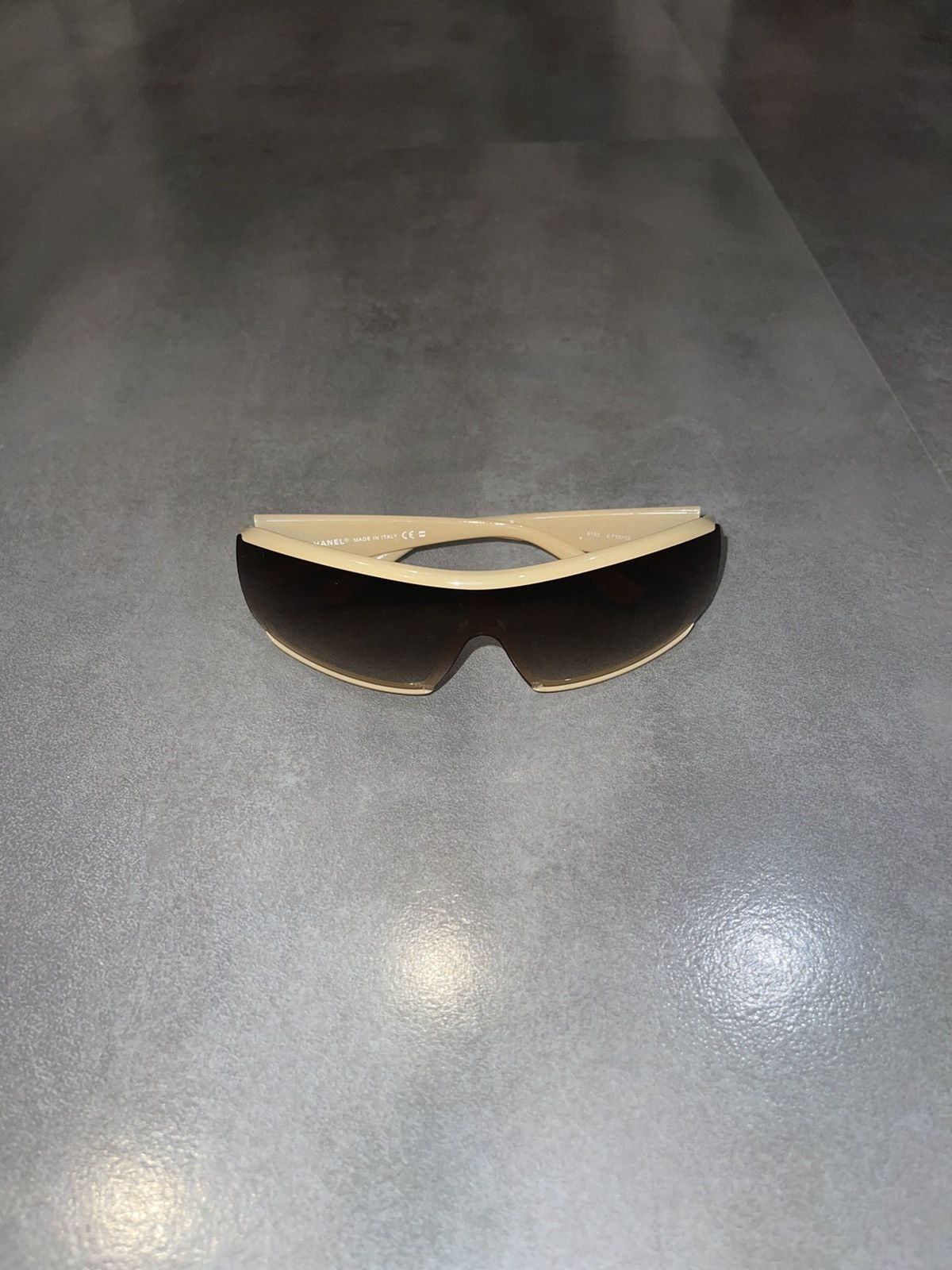 Chanel Chanel 5103 C.710/13 Camel Sand Shield Sunglasses Size ONE SIZE - 4 Thumbnail