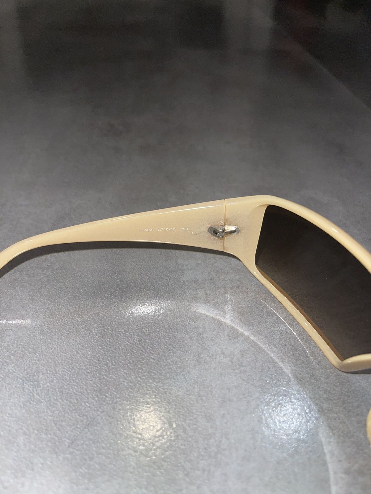 Chanel Chanel 5103 C.710/13 Camel Sand Shield Sunglasses Size ONE SIZE - 13 Thumbnail