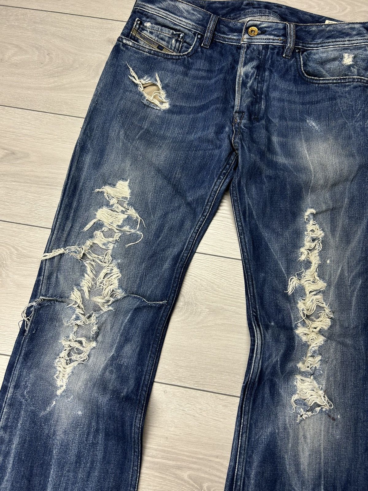 Diesel × Vintage Diesel vintage denim jeans size 29 Size US 29 - 4 Thumbnail