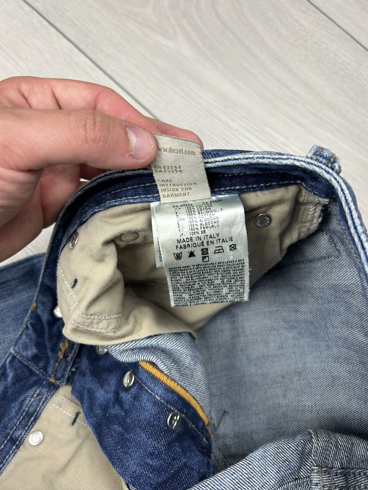 Diesel × Vintage Diesel vintage denim jeans size 29 Size US 29 - 8 Thumbnail