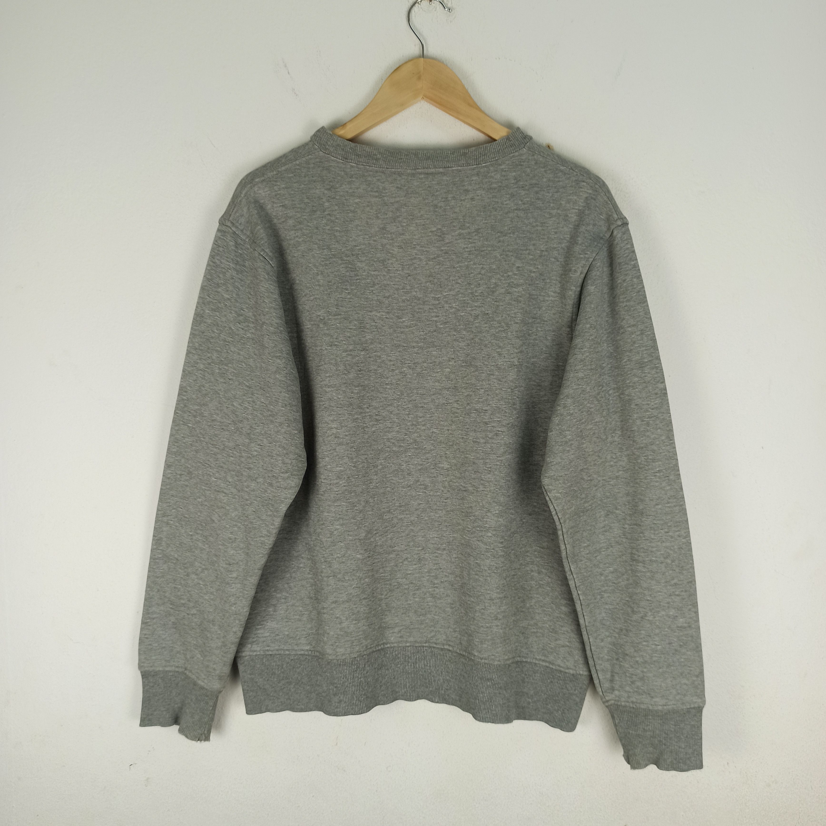 Nike Vintage Distressed Nike Sweatshirt Big Logo Swoosh Size US L / EU 52-54 / 3 - 3 Thumbnail