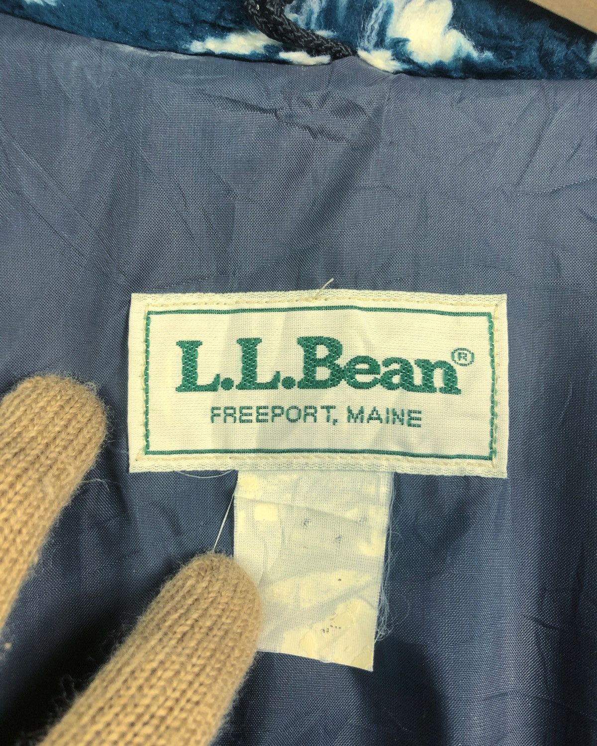 L.L. Bean Rare Vintage L.L. Bean Button Fleece Jacket Size US L / EU 52-54 / 3 - 9 Thumbnail