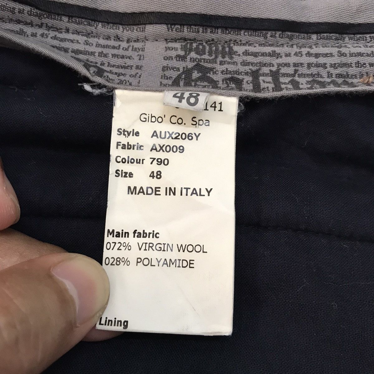John Galliano Vtg & Rare John Galliano Sarrouel Pant Made in Italy Size US 34 / EU 50 - 19 Thumbnail