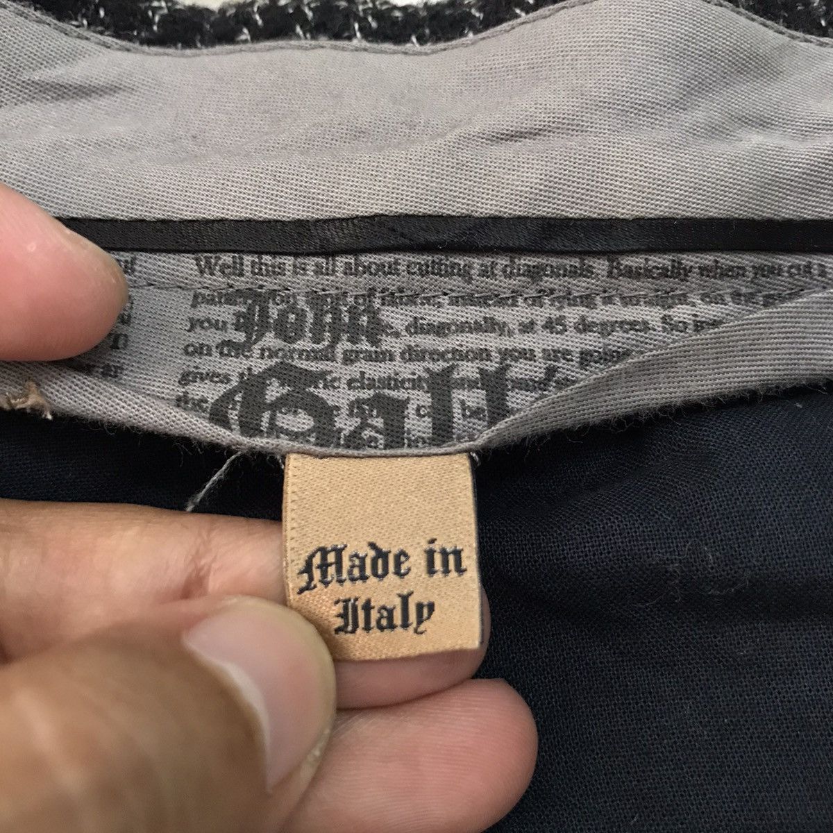 John Galliano Vtg & Rare John Galliano Sarrouel Pant Made in Italy Size US 34 / EU 50 - 18 Thumbnail