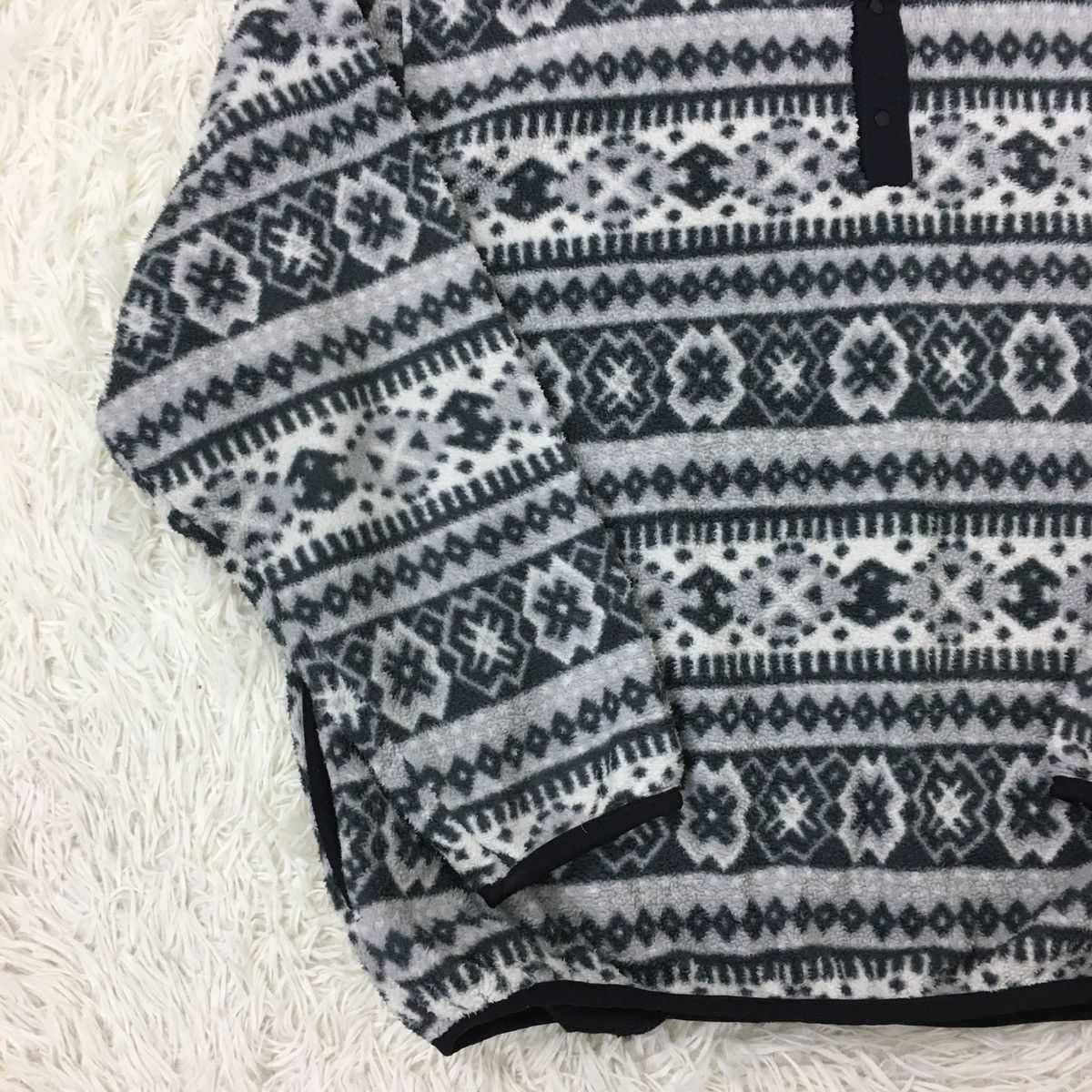 L.L. Bean L.L. Bean Navajo Fleece Sweater Size US L / EU 52-54 / 3 - 2 Thumbnail