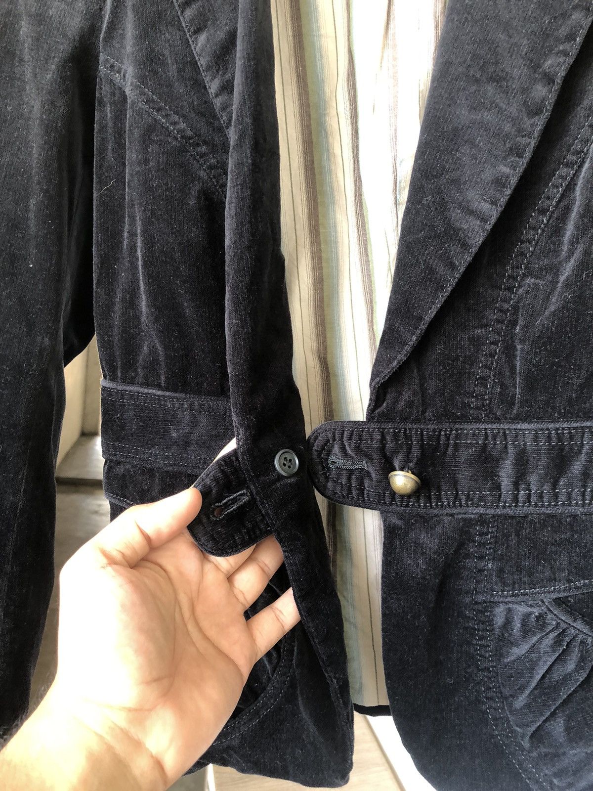 Issey Miyake Tsumori Chisato by Issey Miyake Corduroy Velvet Blazer Style Size M / US 6-8 / IT 42-44 - 20 Thumbnail